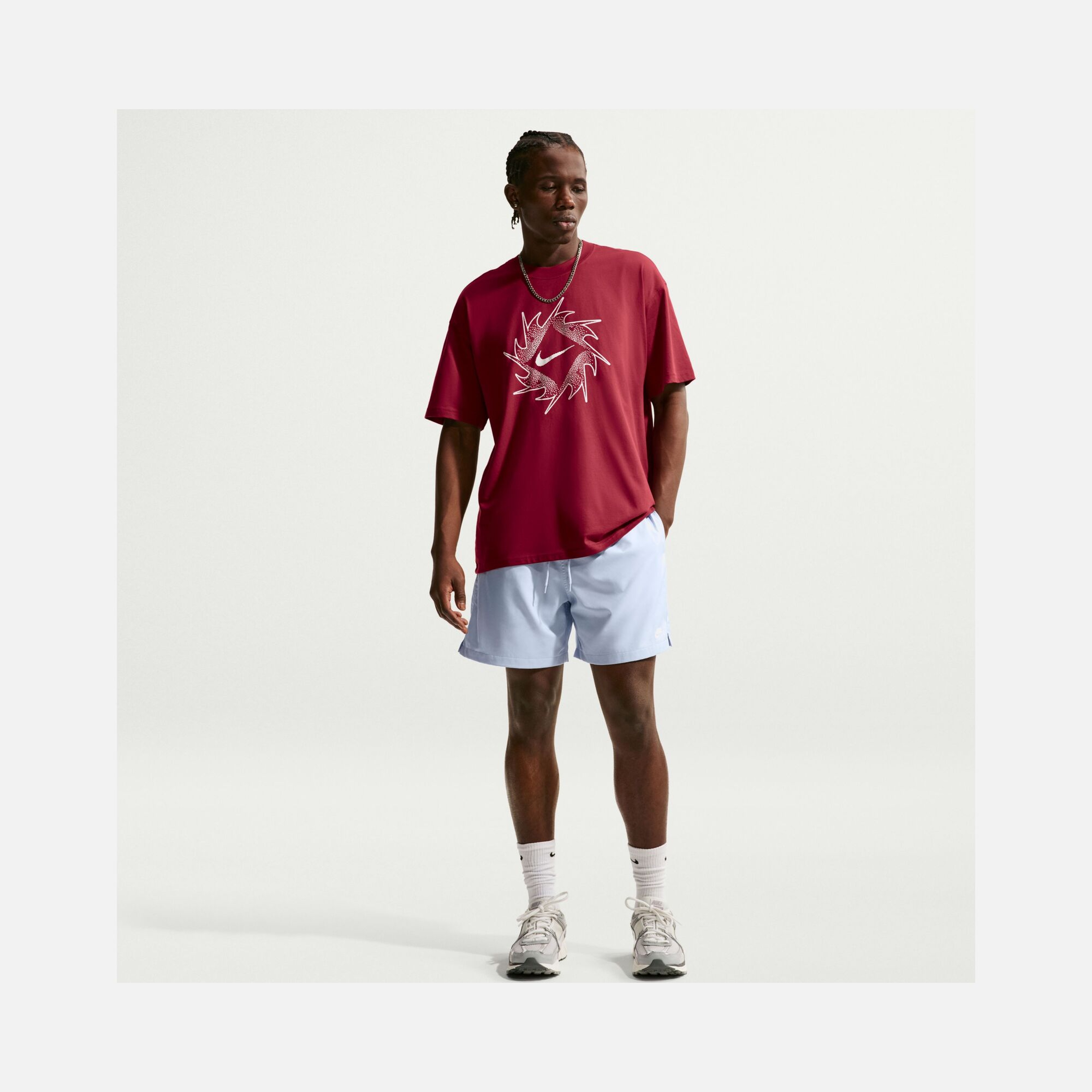 Nike Sportswear Club+ Flow Versatile Weave Loose Erkek Şort