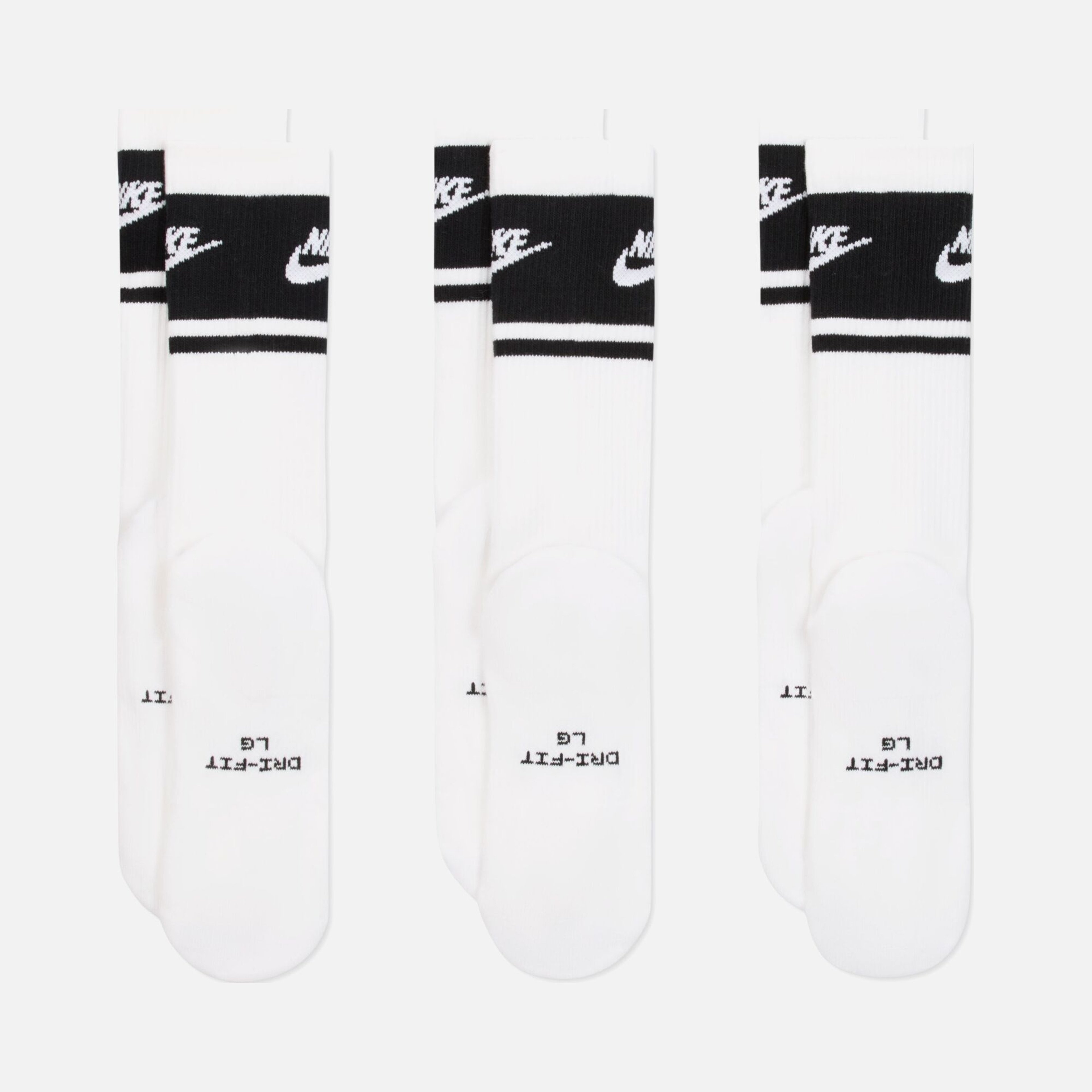 Nike Everyday Elevated Crew 3 Pair Çorap