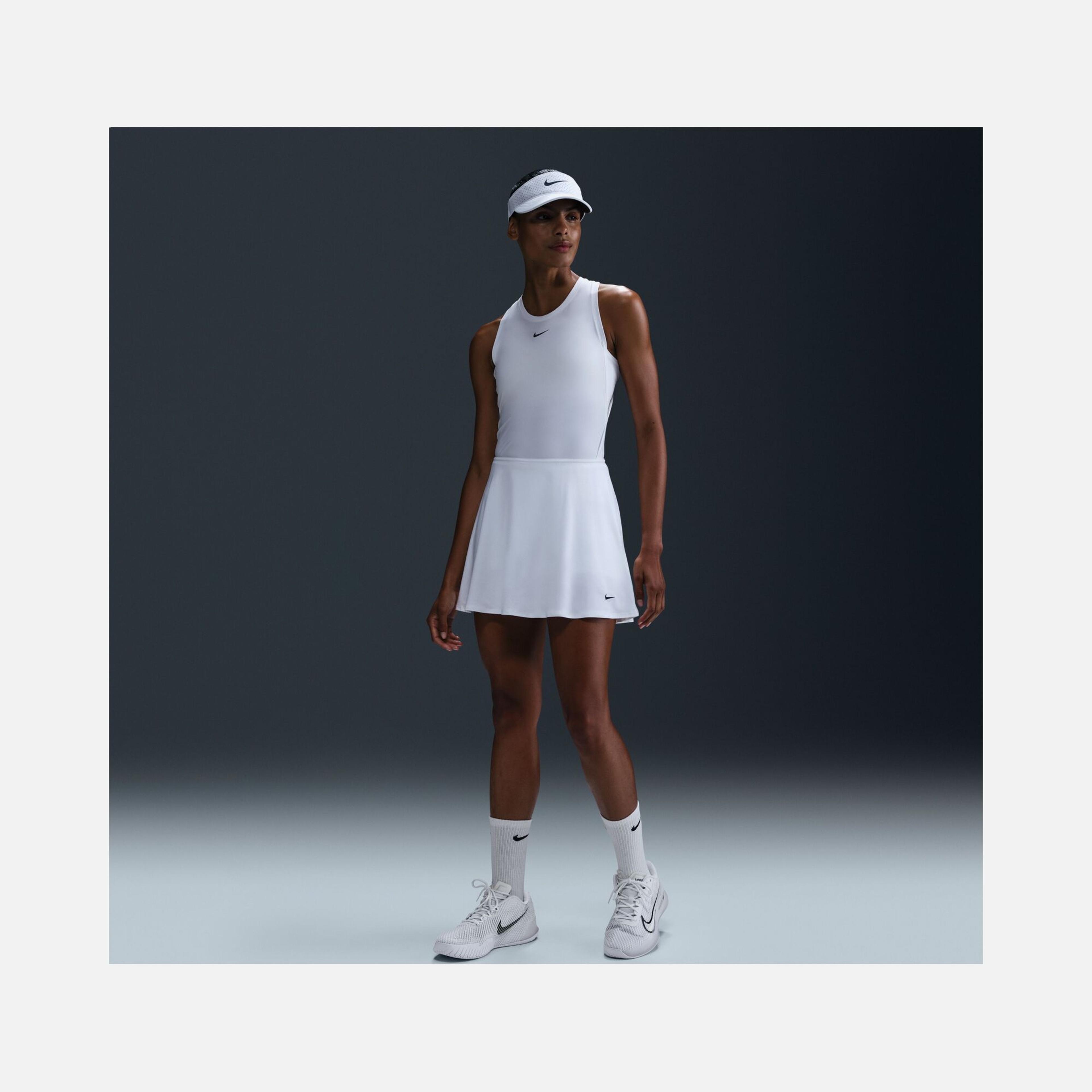 Nike Victory Dri-FIT Fırfırlı Kadın Etek