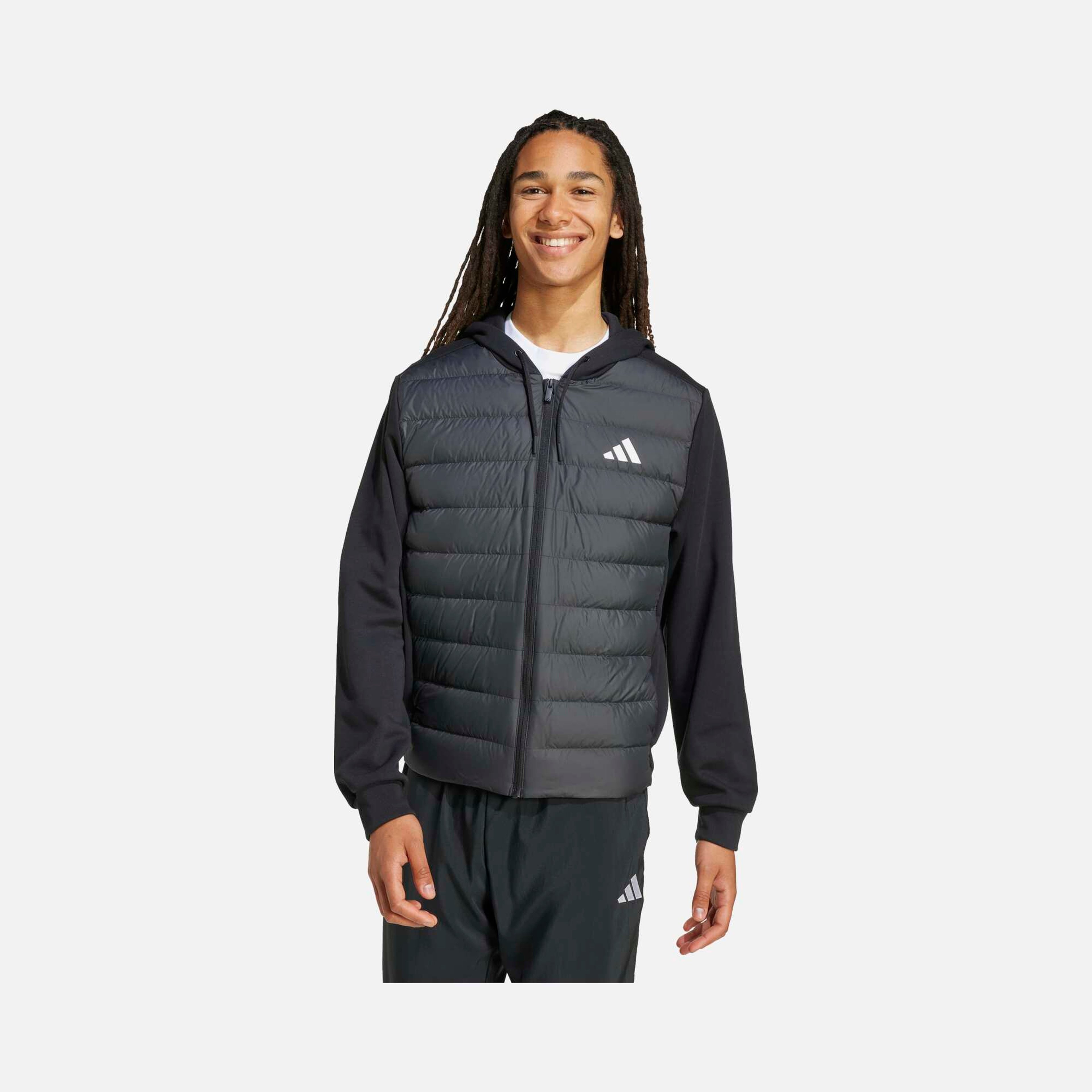 adidas Essentials Ld Hyb Erkek Kapüşonlu Ceket