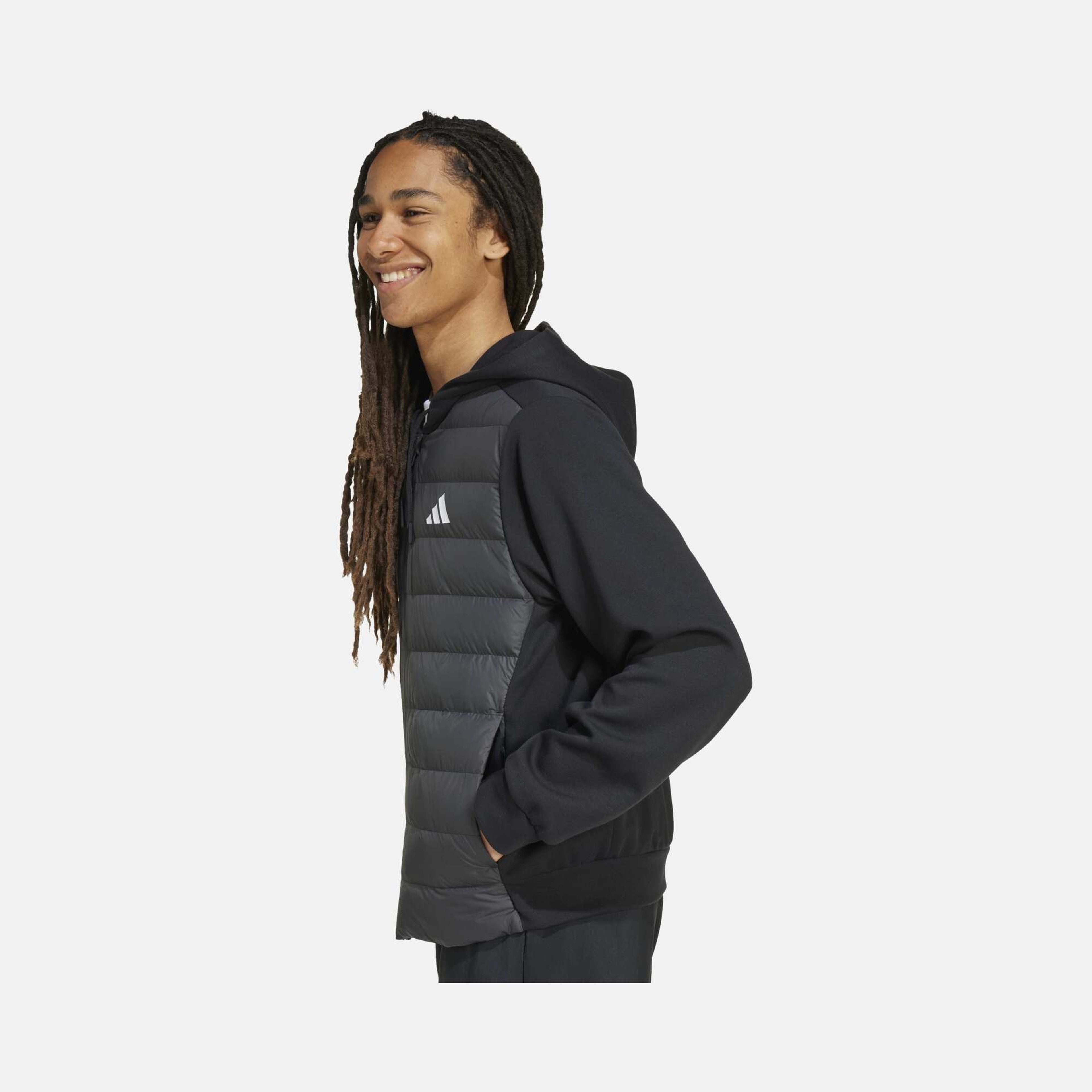 adidas Essentials Ld Hyb Erkek Kapüşonlu Ceket