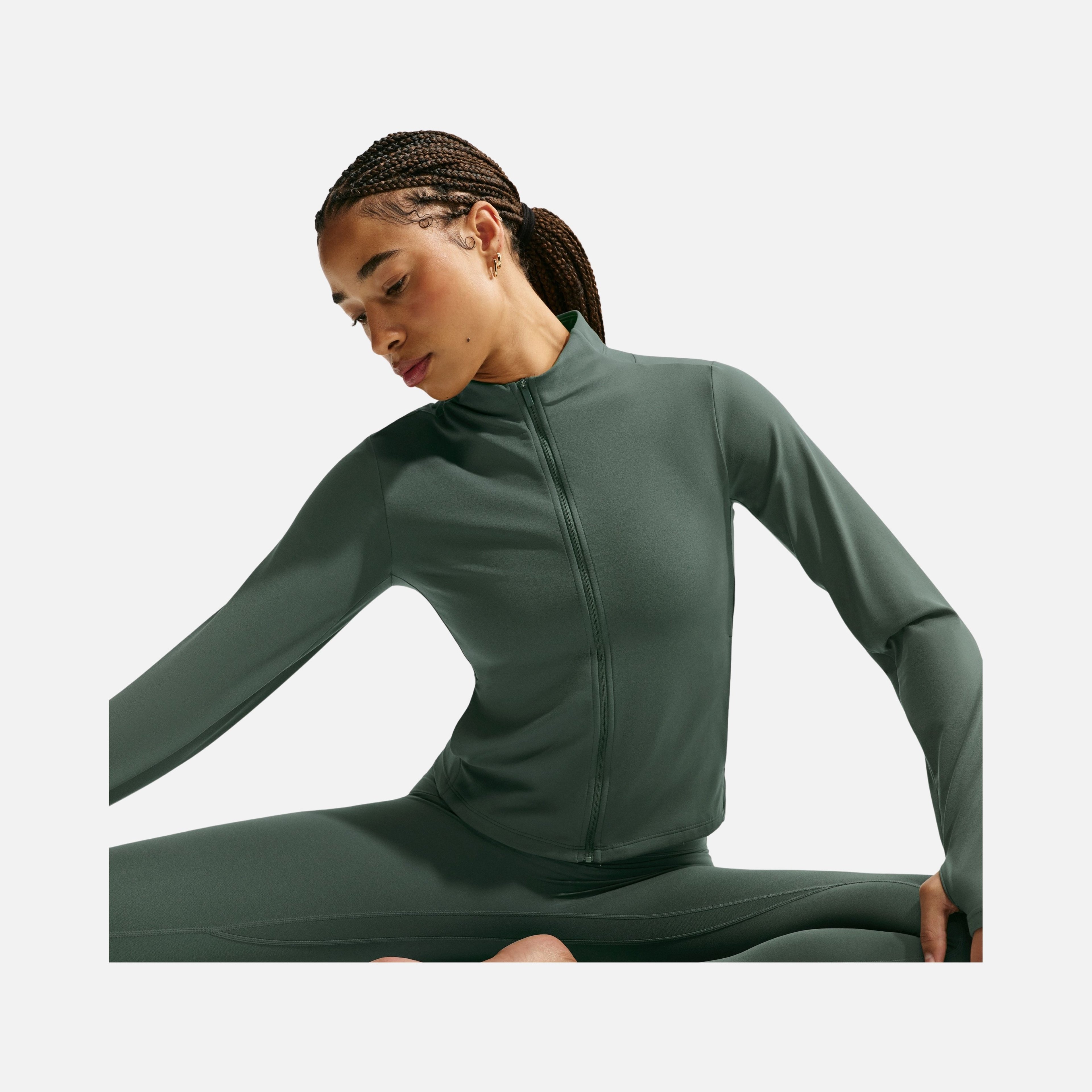 Nike Dri-fit Zenvy Fz Ls Top Kadın Ceket