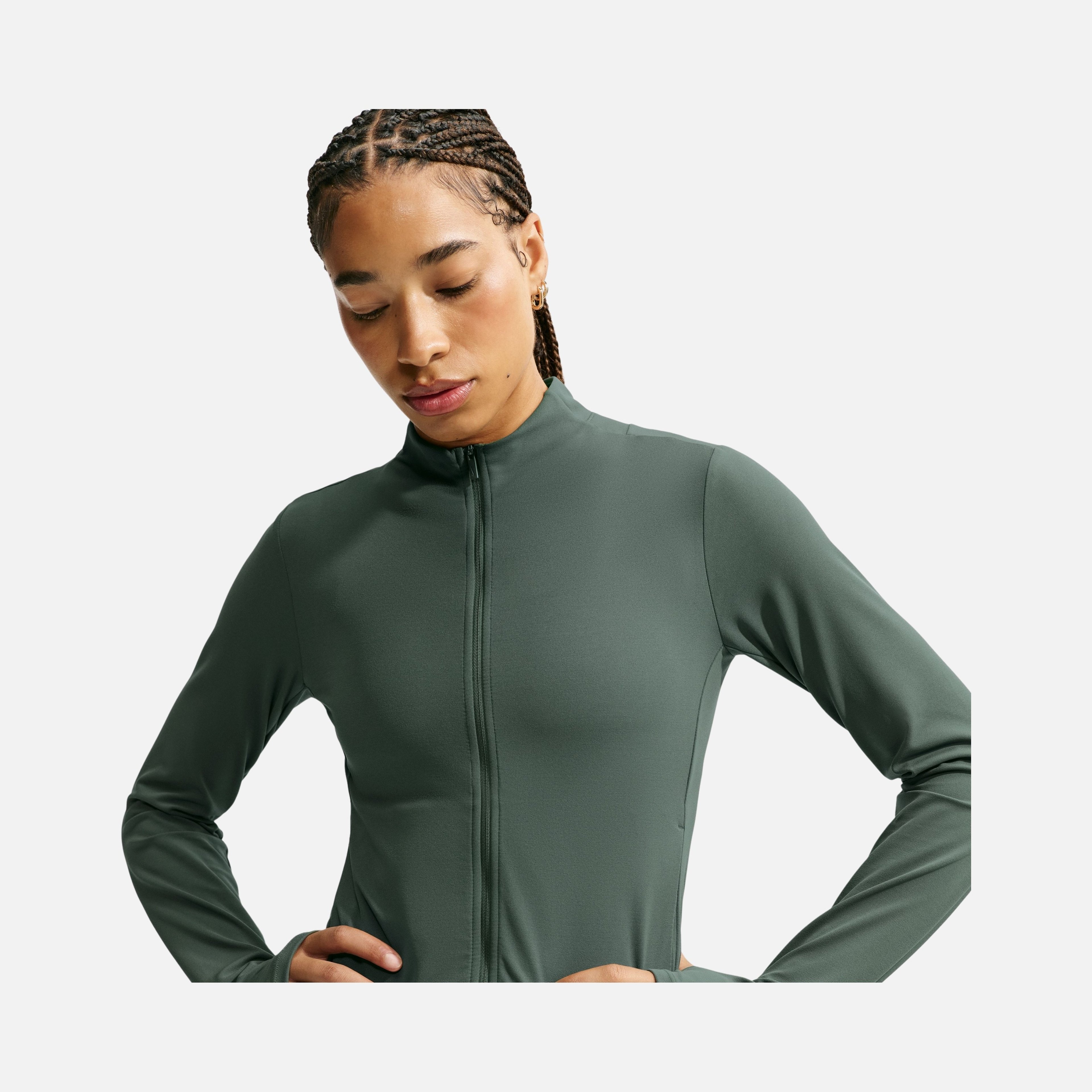 Nike Dri-fit Zenvy Fz Ls Top Kadın Ceket
