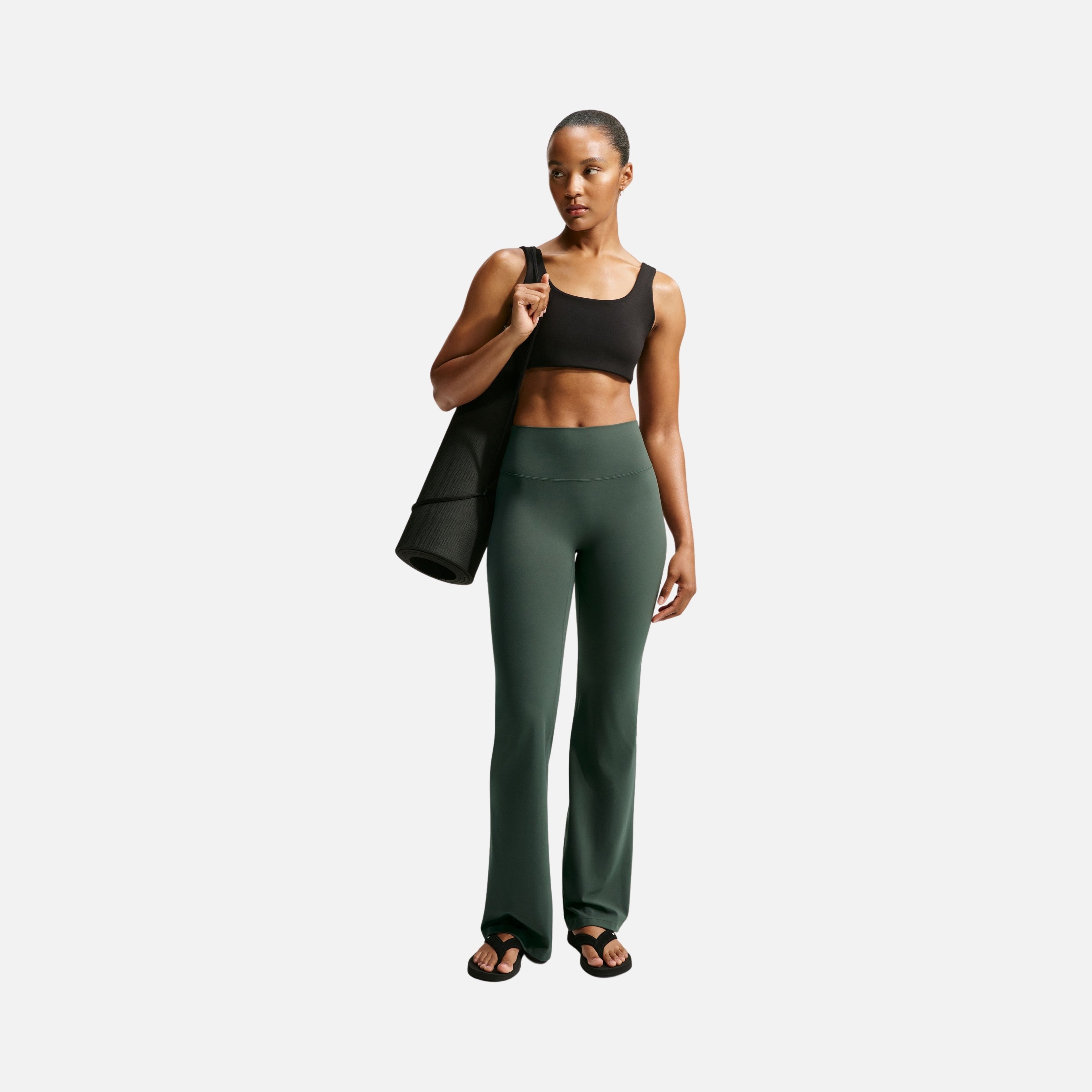 Nike Dri-fit Zenvy Hr Flare Useam Kadın Tayt