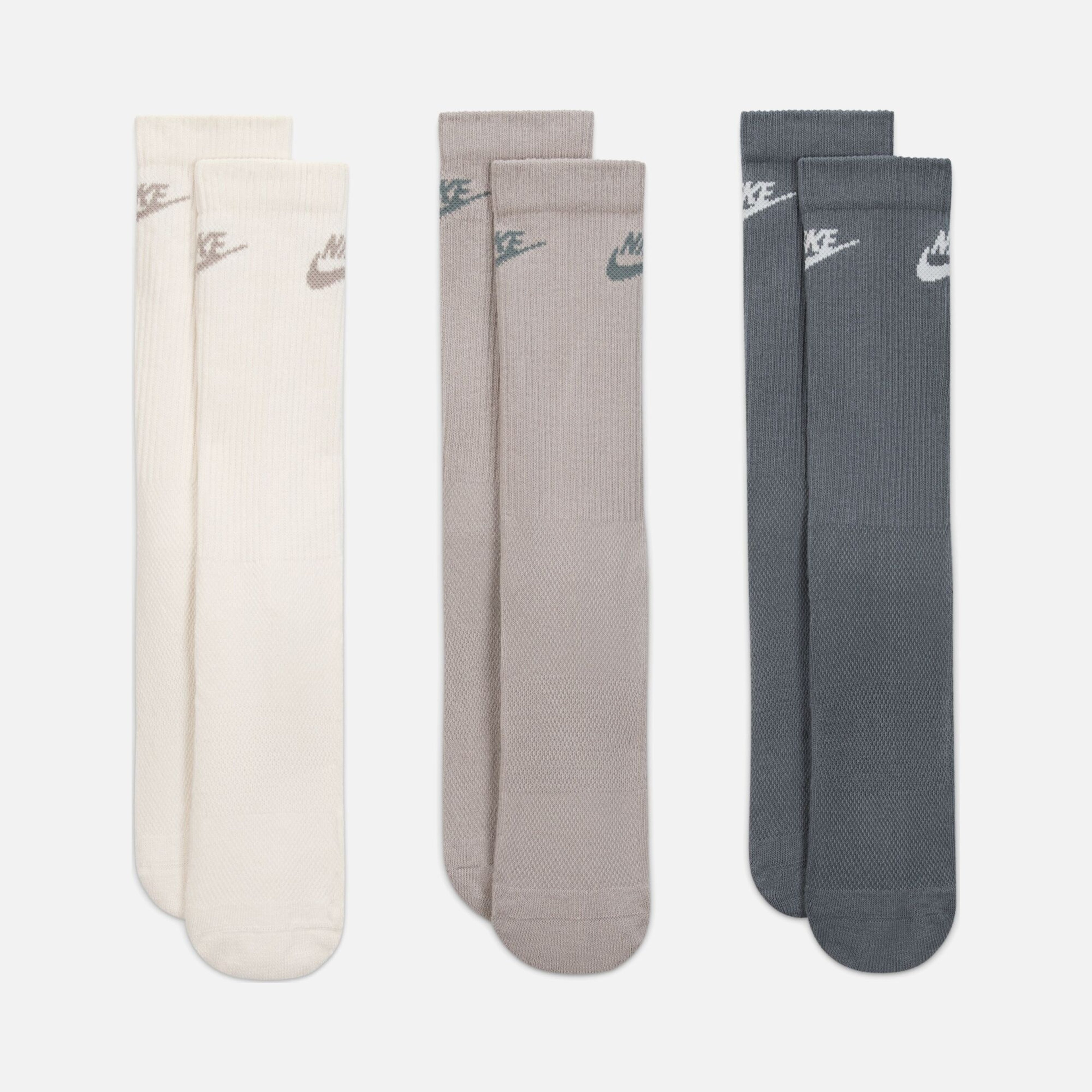 Nike Everyday Elevated Crew 3'lü Erkek Çorap
