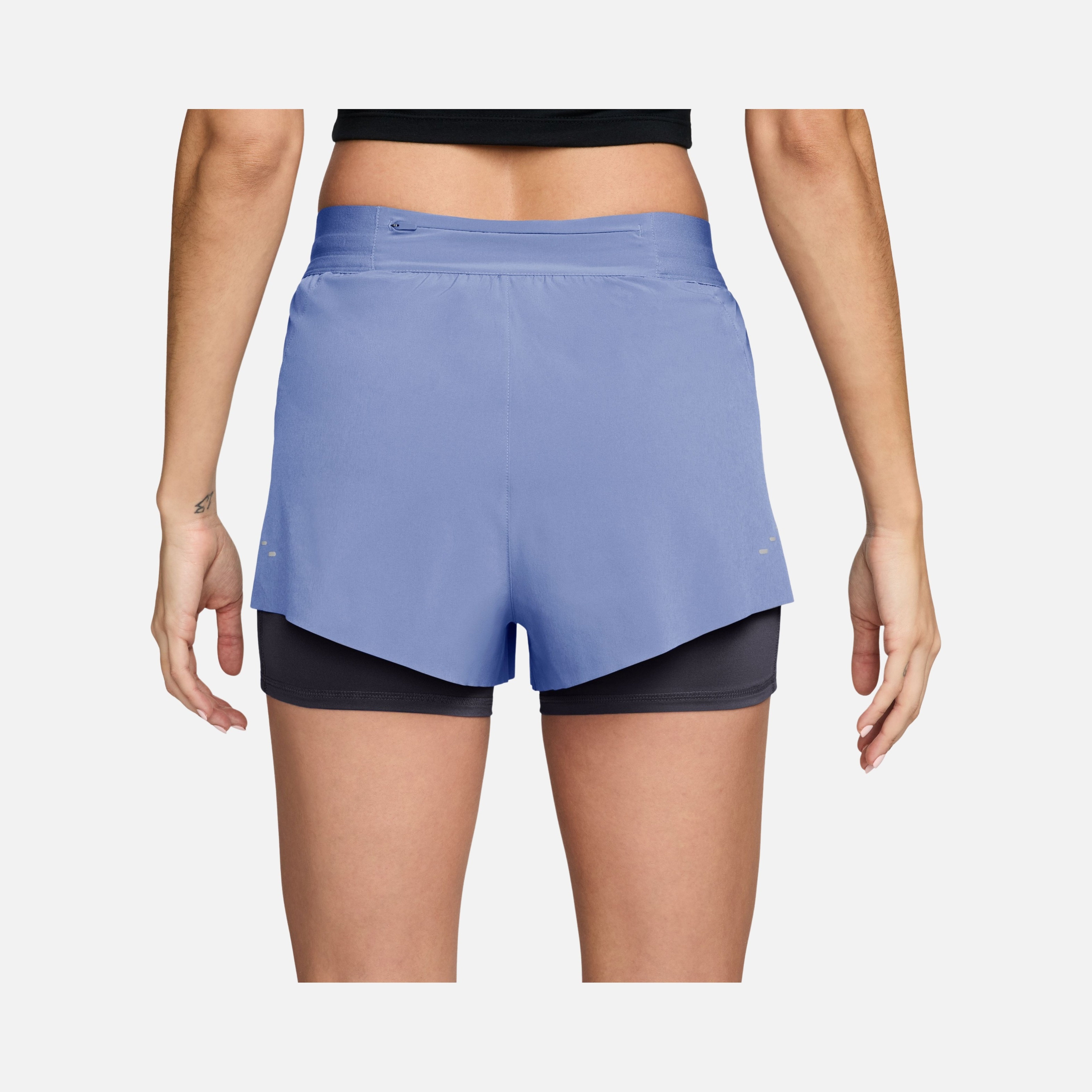Nike Swift Dri-Fit High Waist 2-in-1 Running Kadın Şort