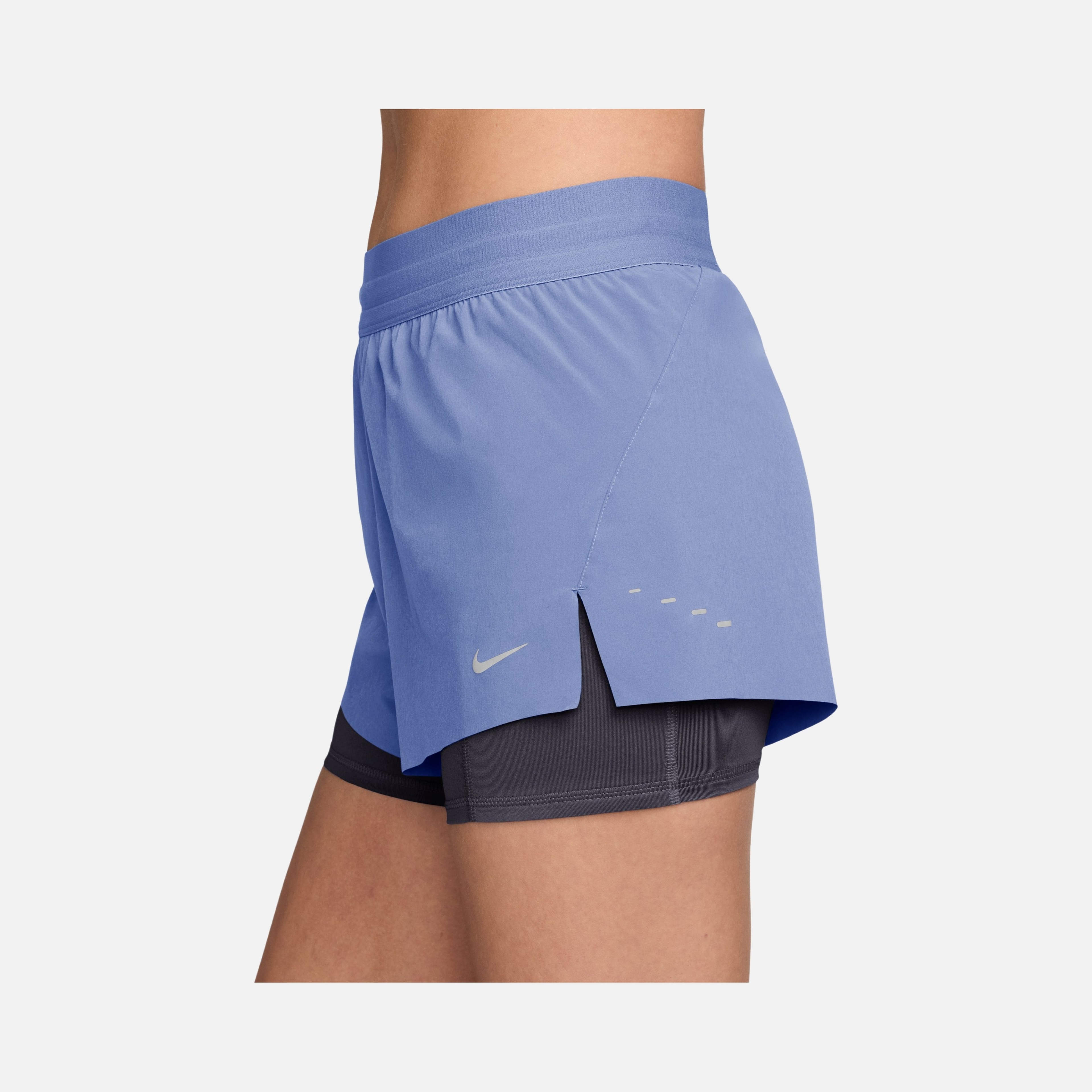 Nike Swift Dri-Fit High Waist 2-in-1 Running Kadın Şort