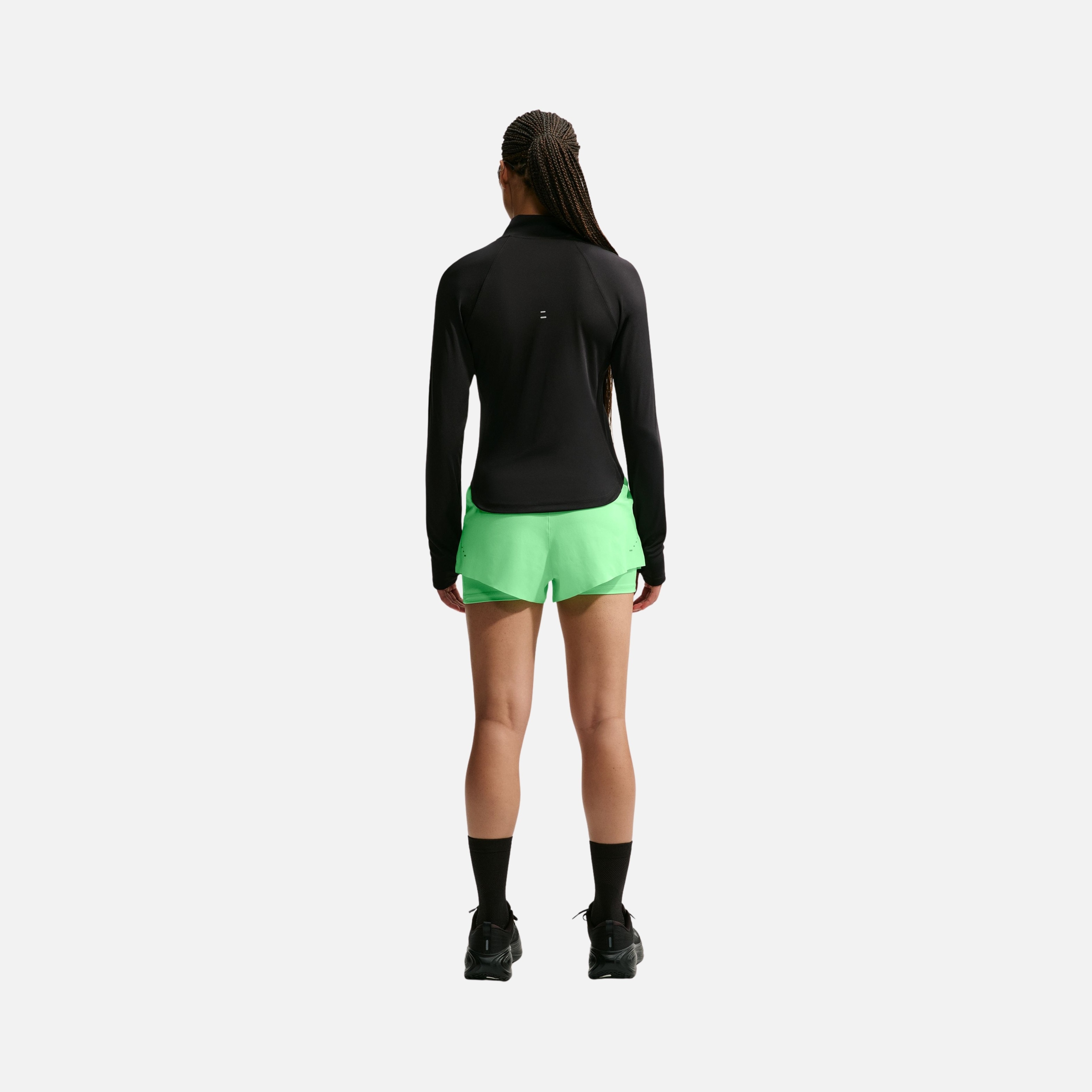 Nike Swift Dri-Fit High Waist 2-in-1 Running Kadın Şort