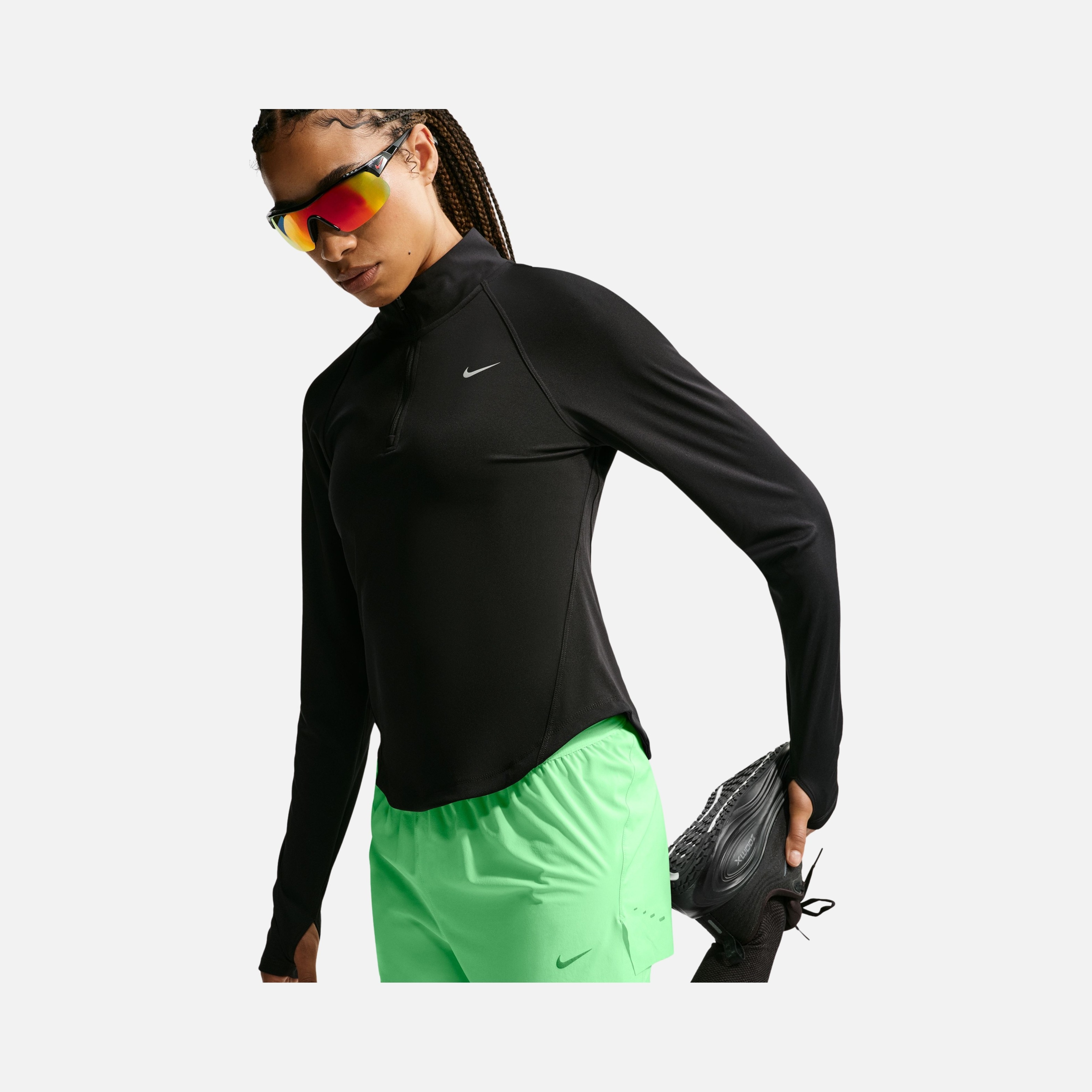 Nike Swift Dri-Fit High Waist 2-in-1 Running Kadın Şort