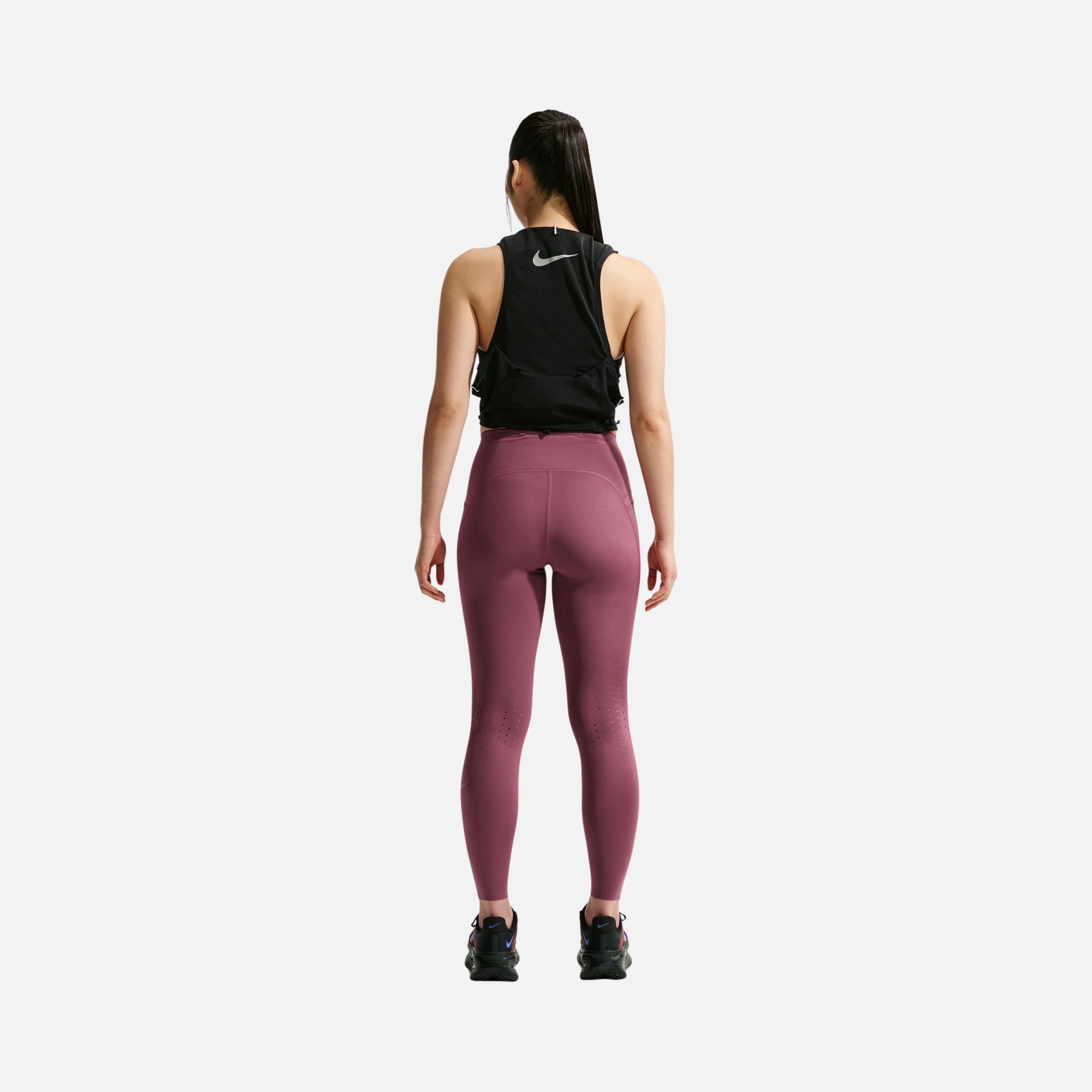 Nike Dri-Fit High-Waisted 7/8 Running With Pockets Kadın Tayt