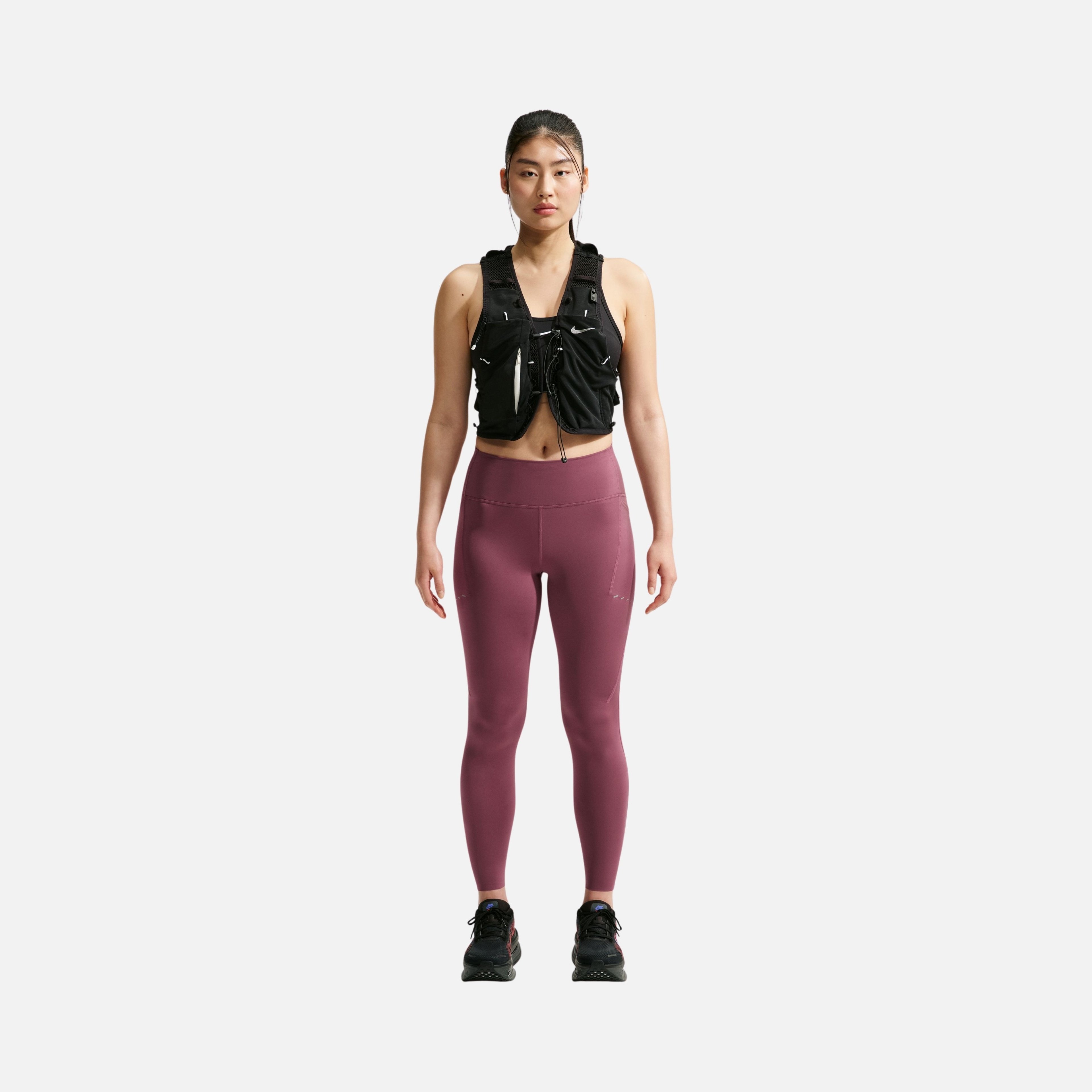Nike Dri-Fit High-Waisted 7/8 Running With Pockets Kadın Tayt