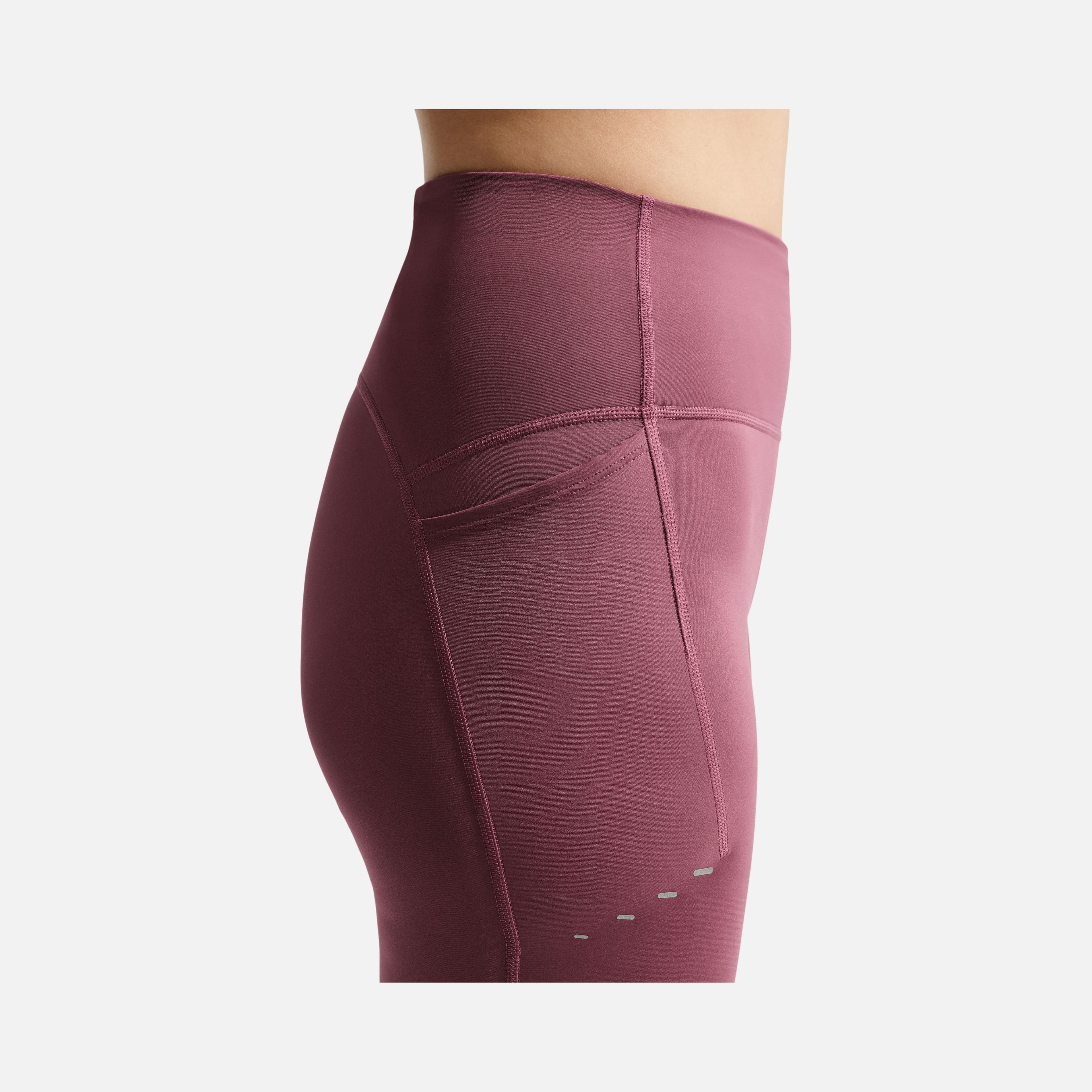 Nike Dri-Fit High-Waisted 7/8 Running With Pockets Kadın Tayt