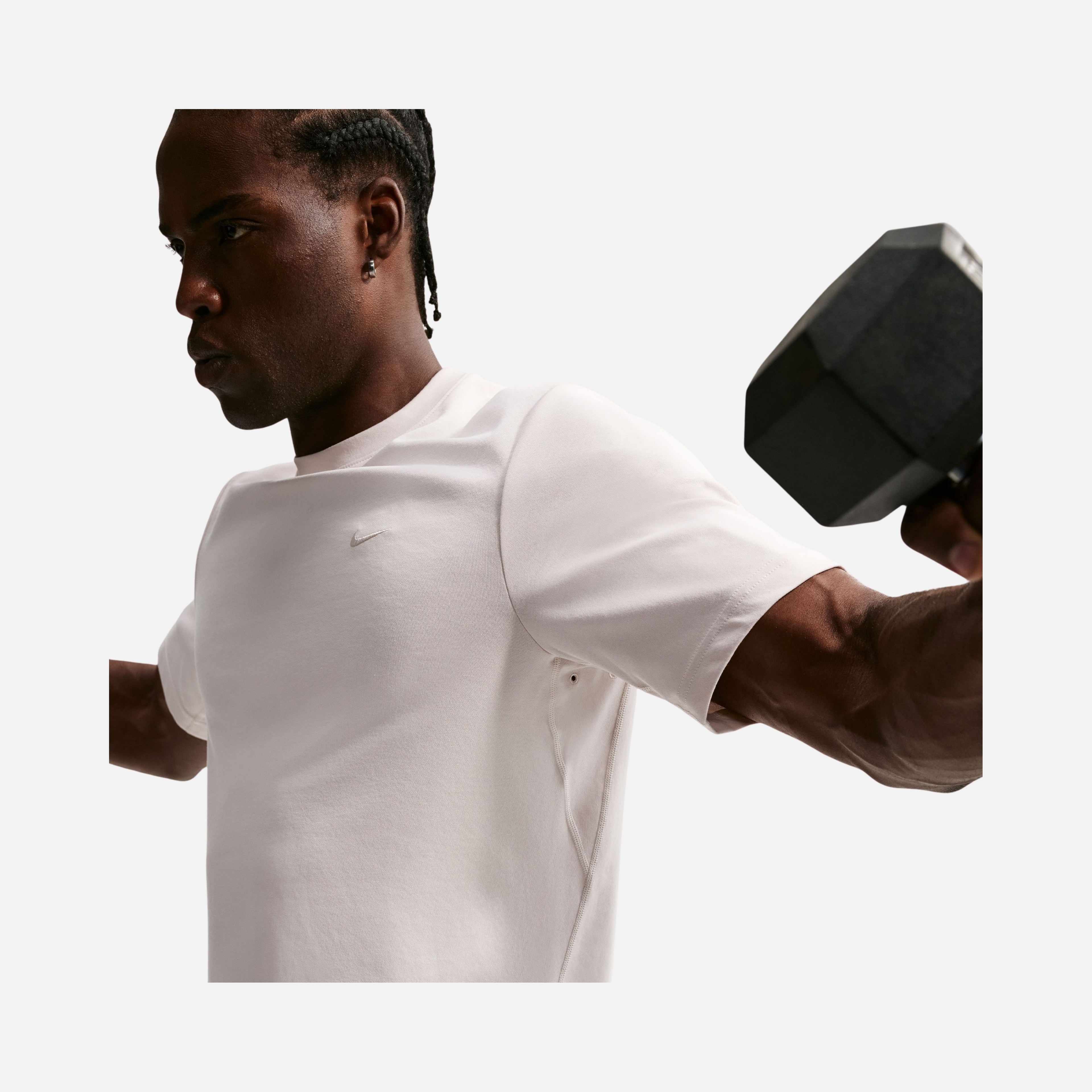 Nike Dri-Fit Primary Statement Versatile Fitness Training Short-Sleeve Erkek Tişört