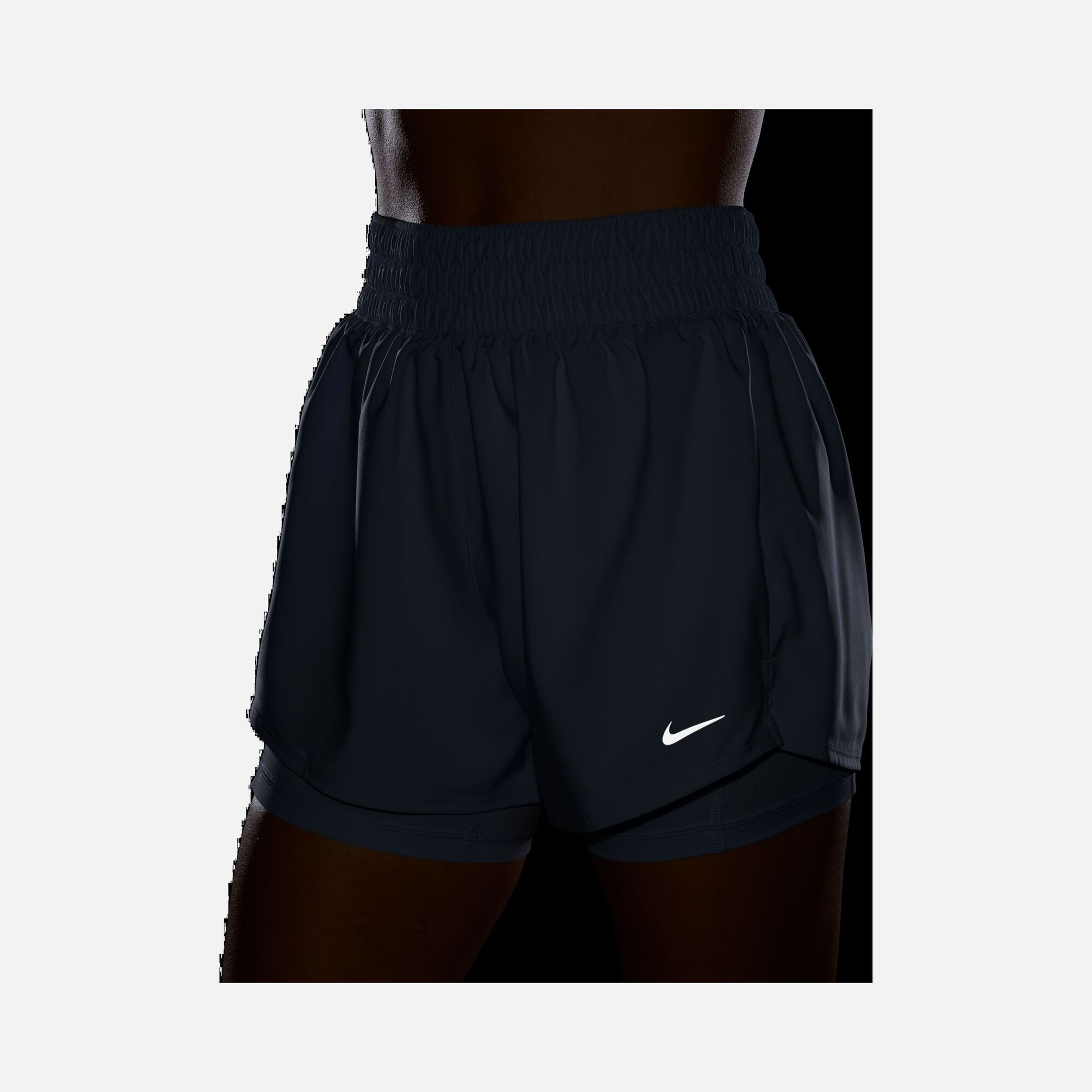 Nike Dri-Fit One High-Waisted 3" 2-in-1 Training Kadın Şort