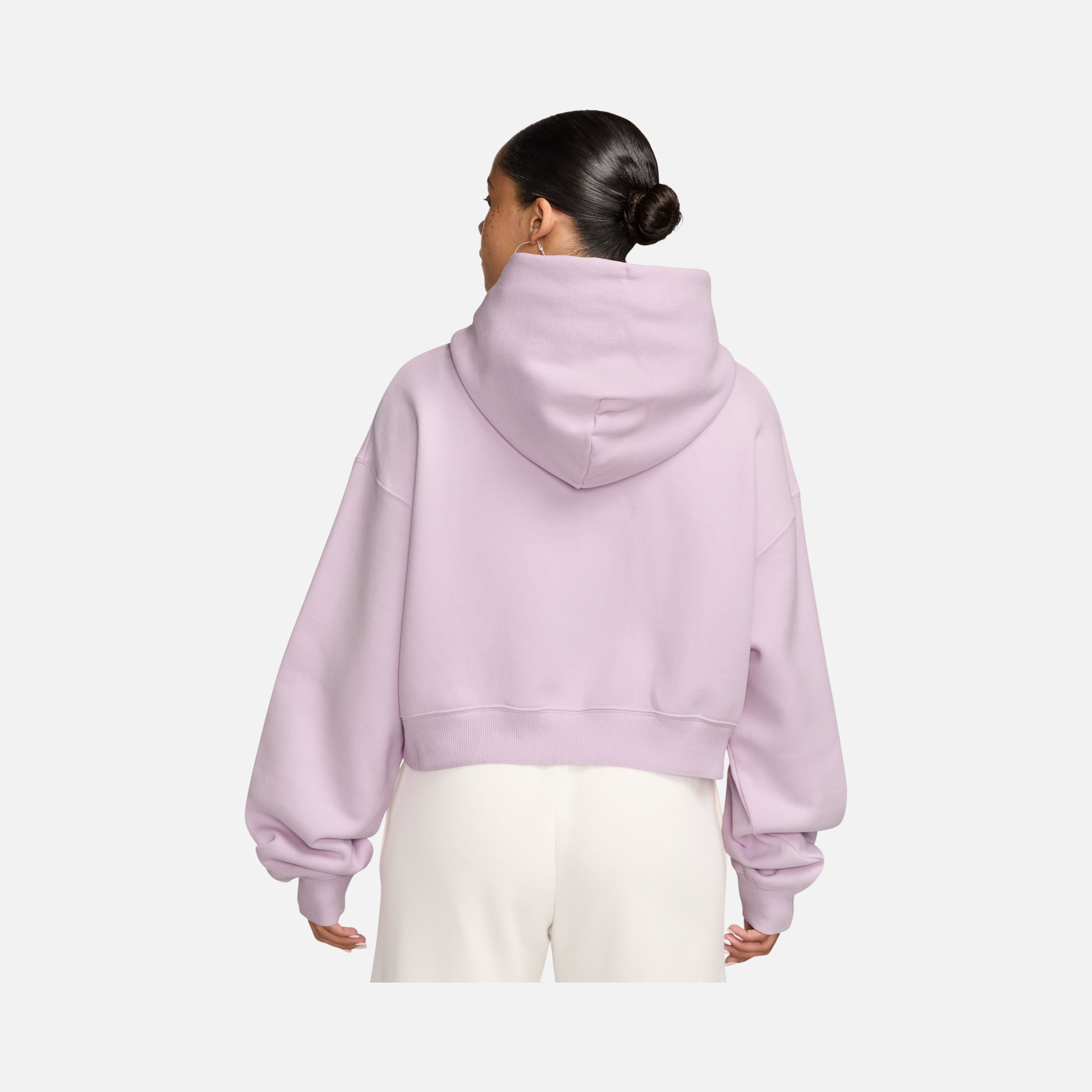Nike Studio Fleece Oversized Cropped Full-zip Kadın Ceket