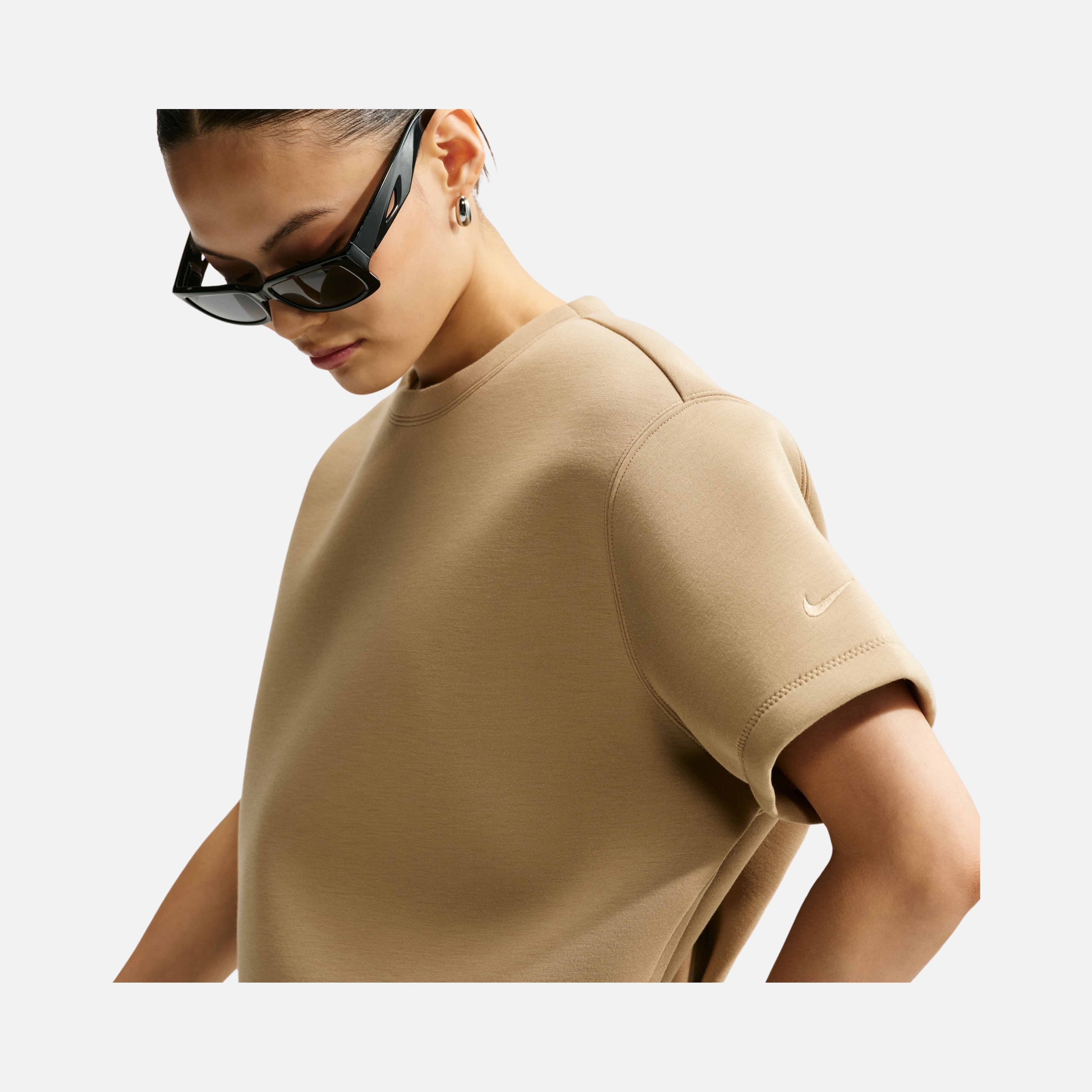 Nike Pregame Fleece Top Kadın Tişört