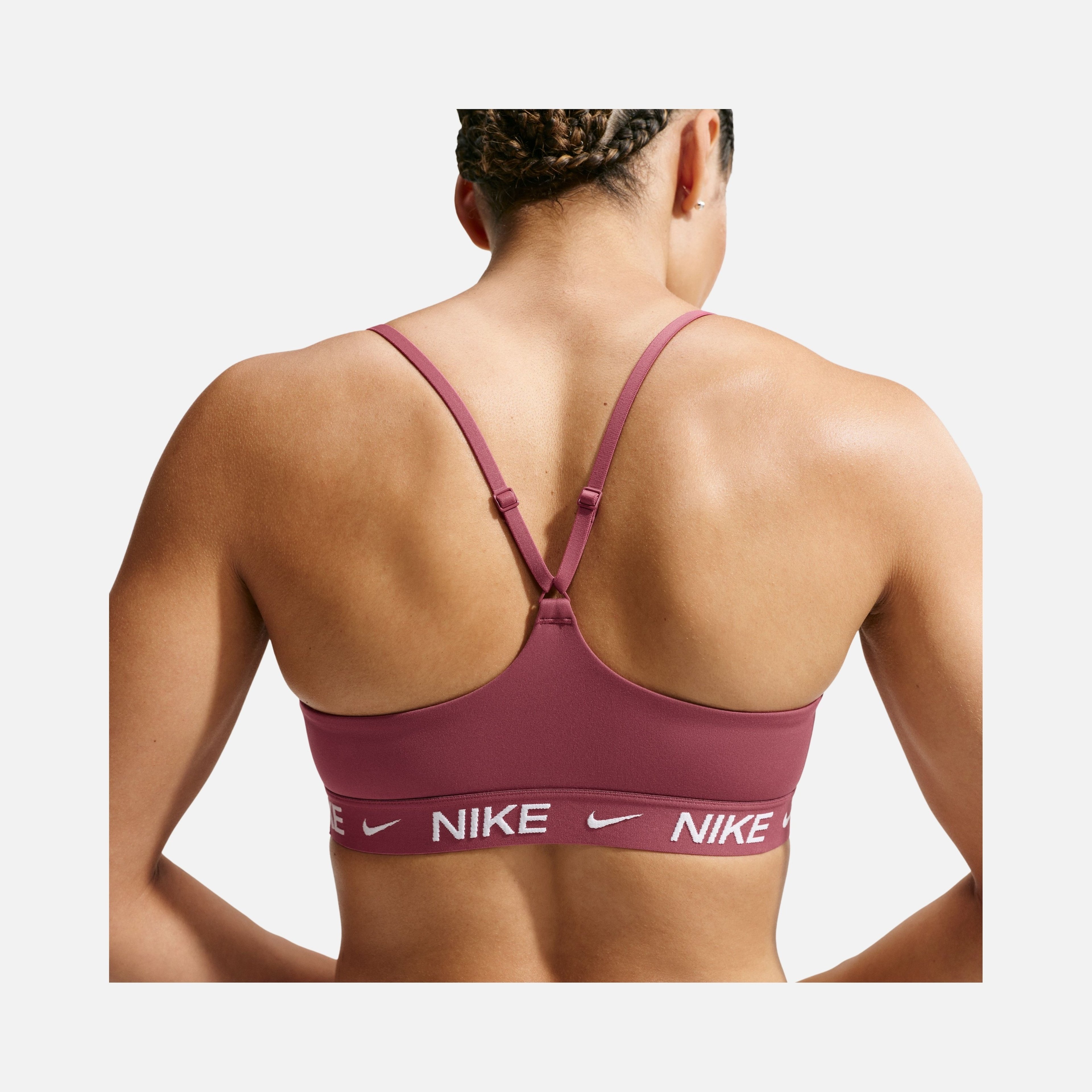 Nike Indy Light-Support Padded Adjustable Training Sports Kadın Bra