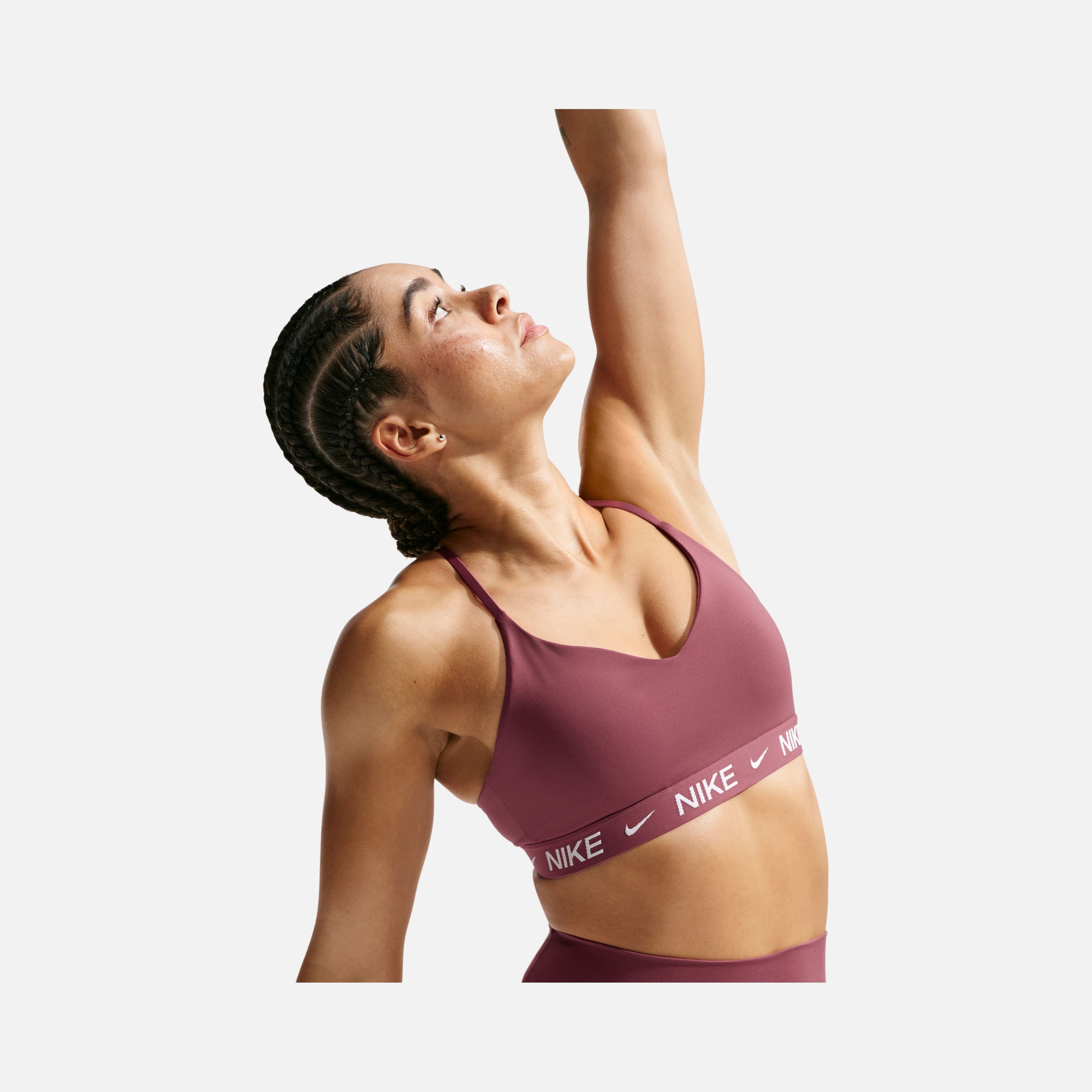 Nike Indy Light-Support Padded Adjustable Training Sports Kadın Bra