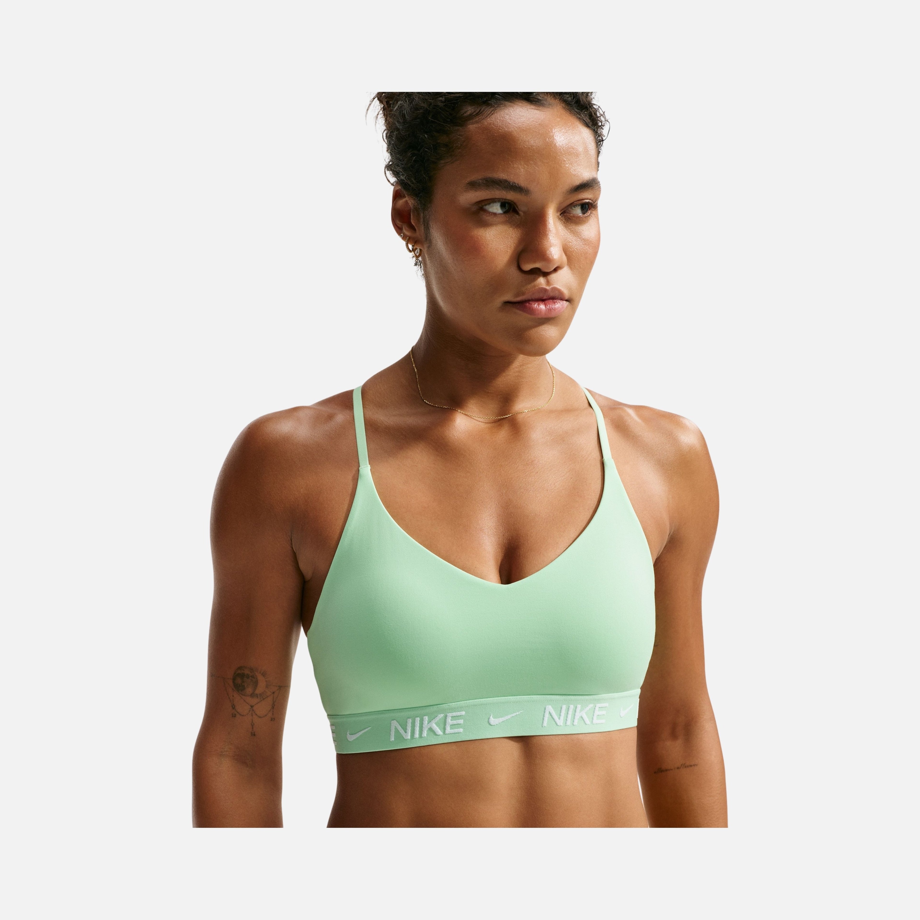 Nike Indy Light-Support Padded Adjustable Training Sports Kadın Bra