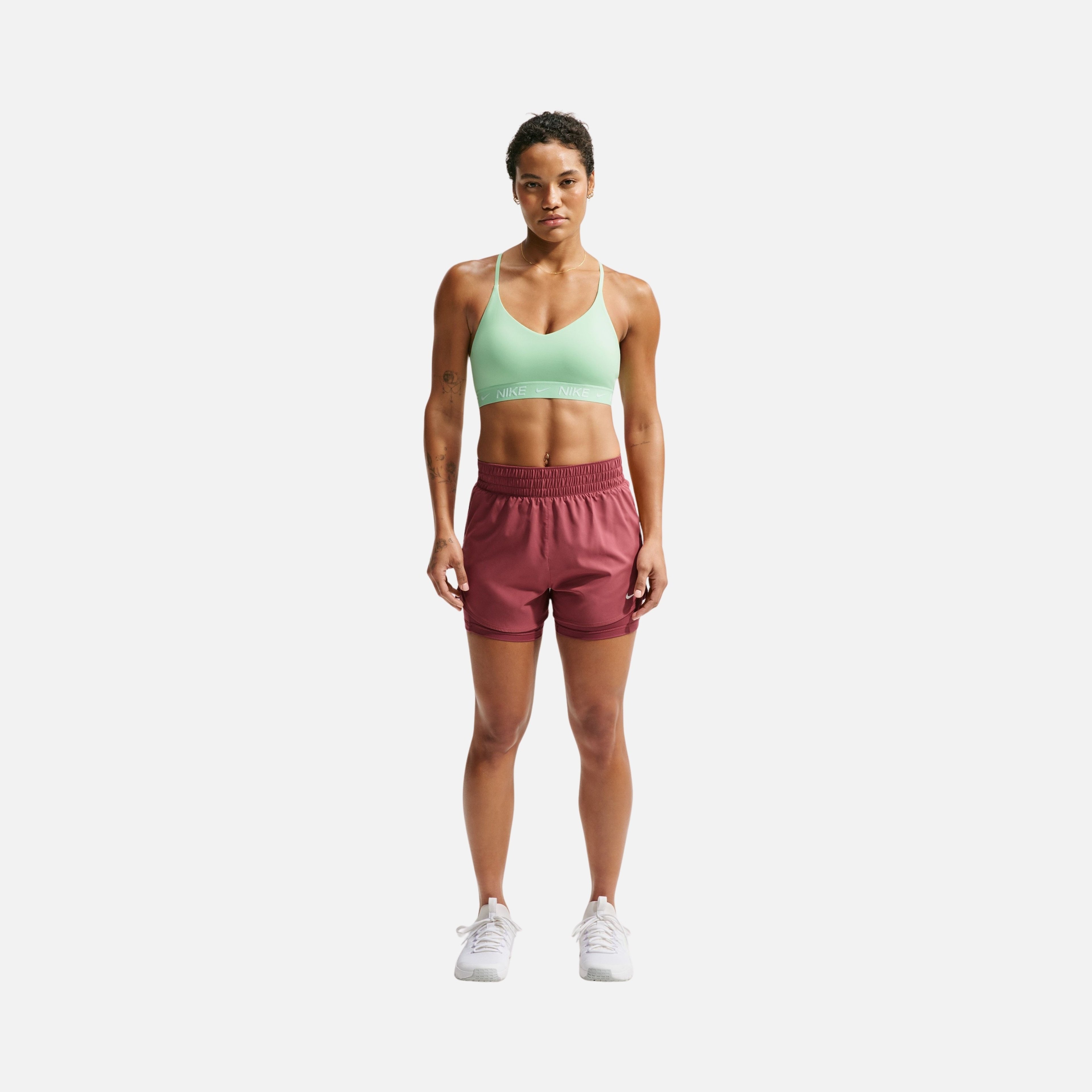 Nike Indy Light-Support Padded Adjustable Training Sports Kadın Bra