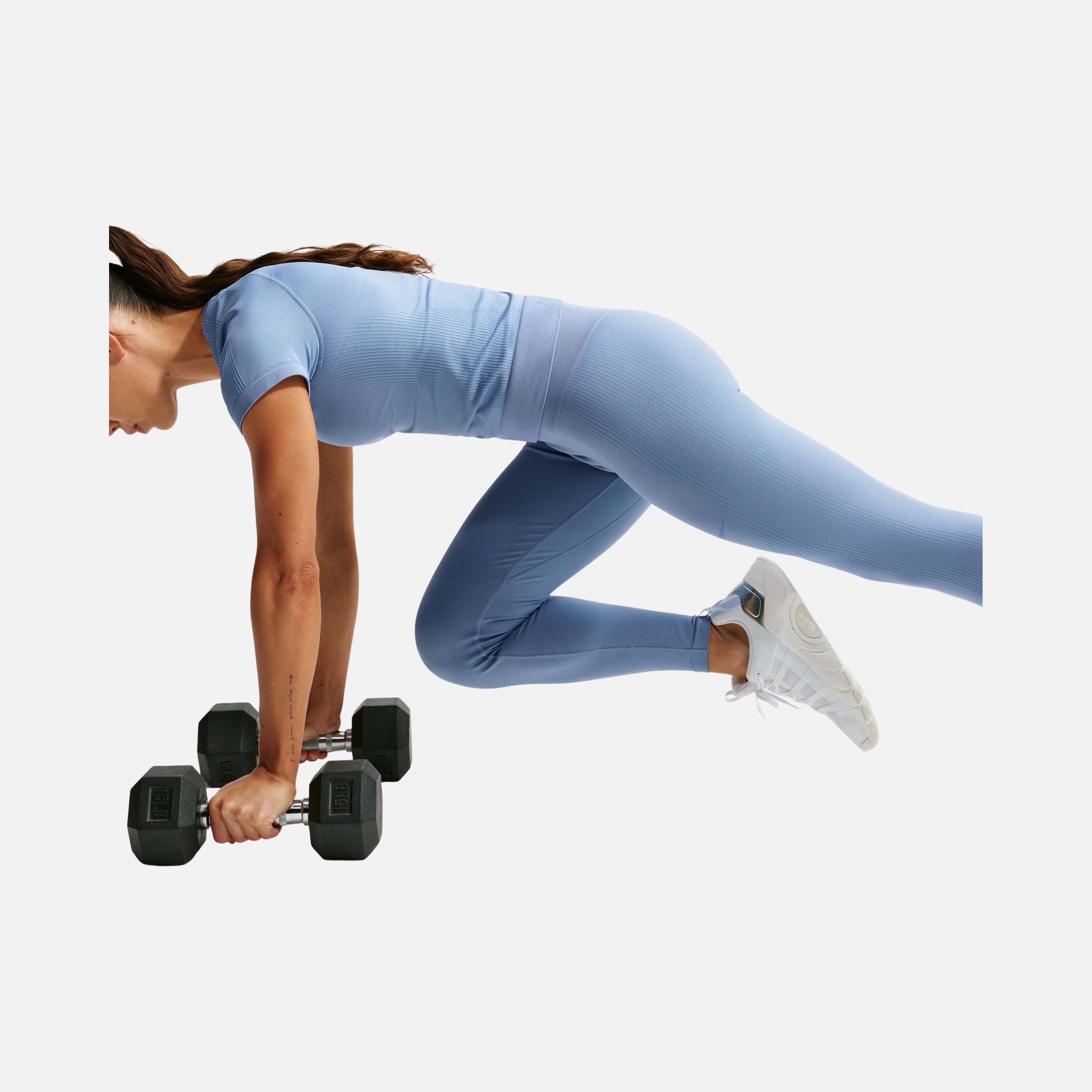 Nike Pro Df Smls Hr 7/8 Tight Kadın Tayt