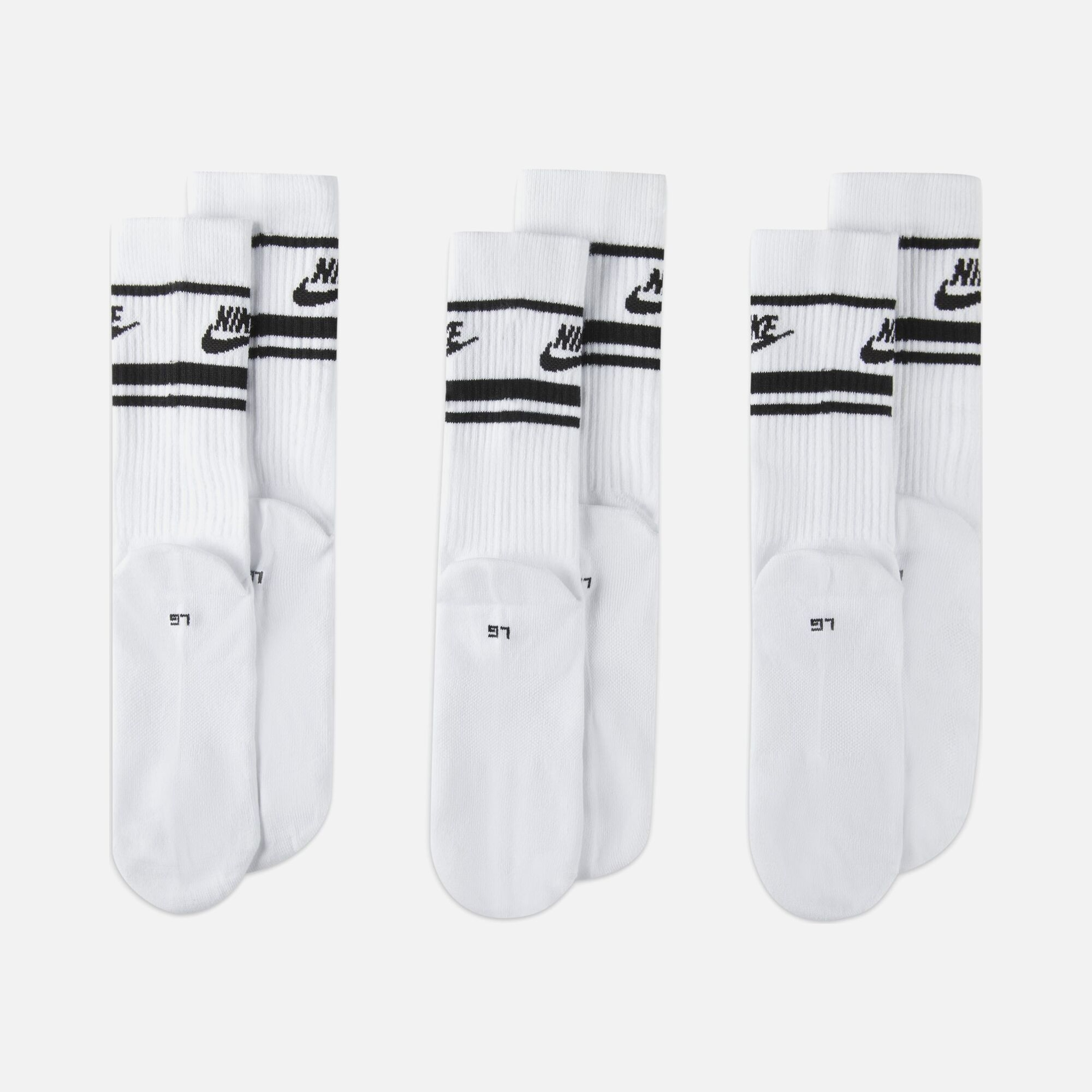 Nike Sportswear Everyday Essentials Crew (3 Pairs) Unisex Çorap