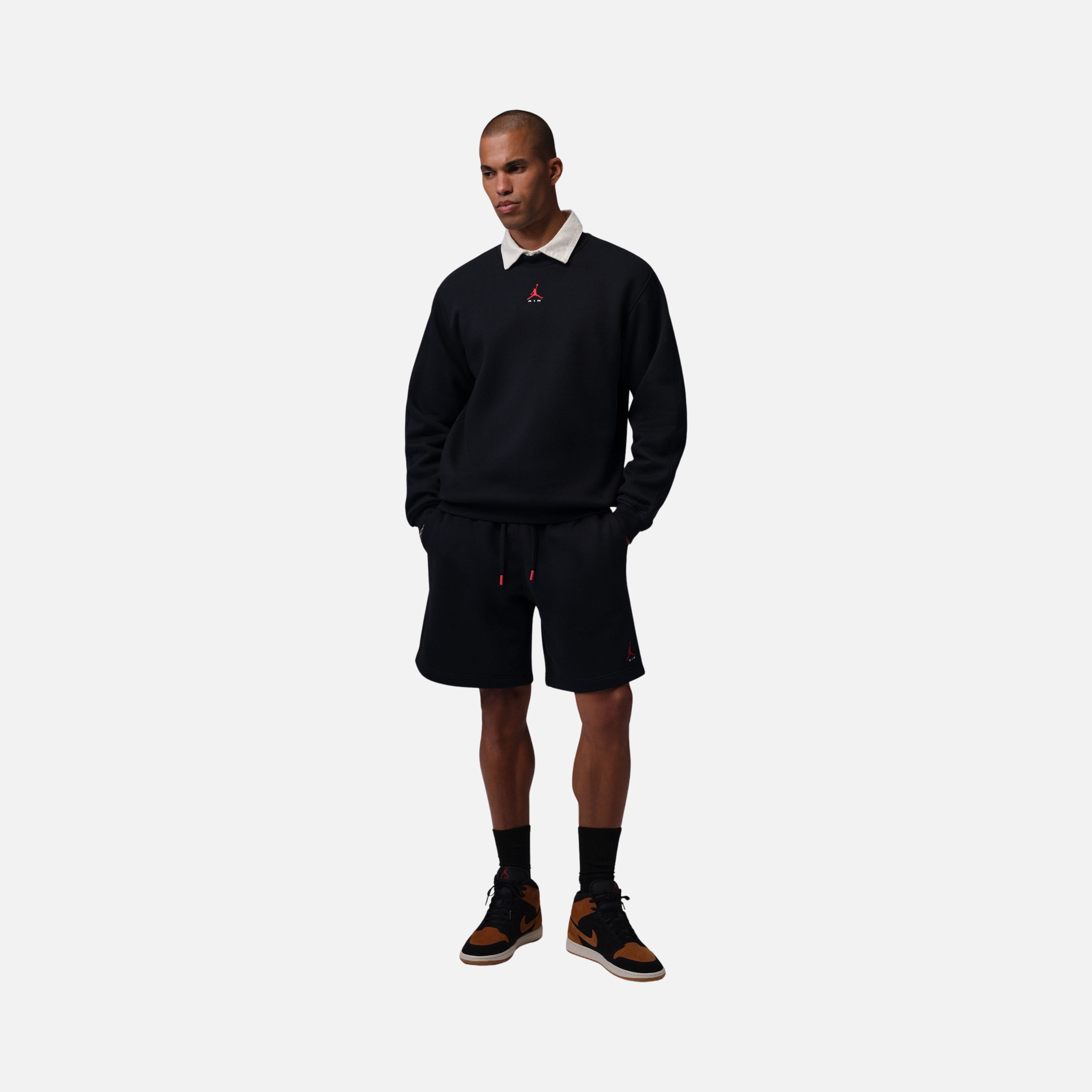 Nike Jordan Brooklyn St Crew Erkek Sweatshirt