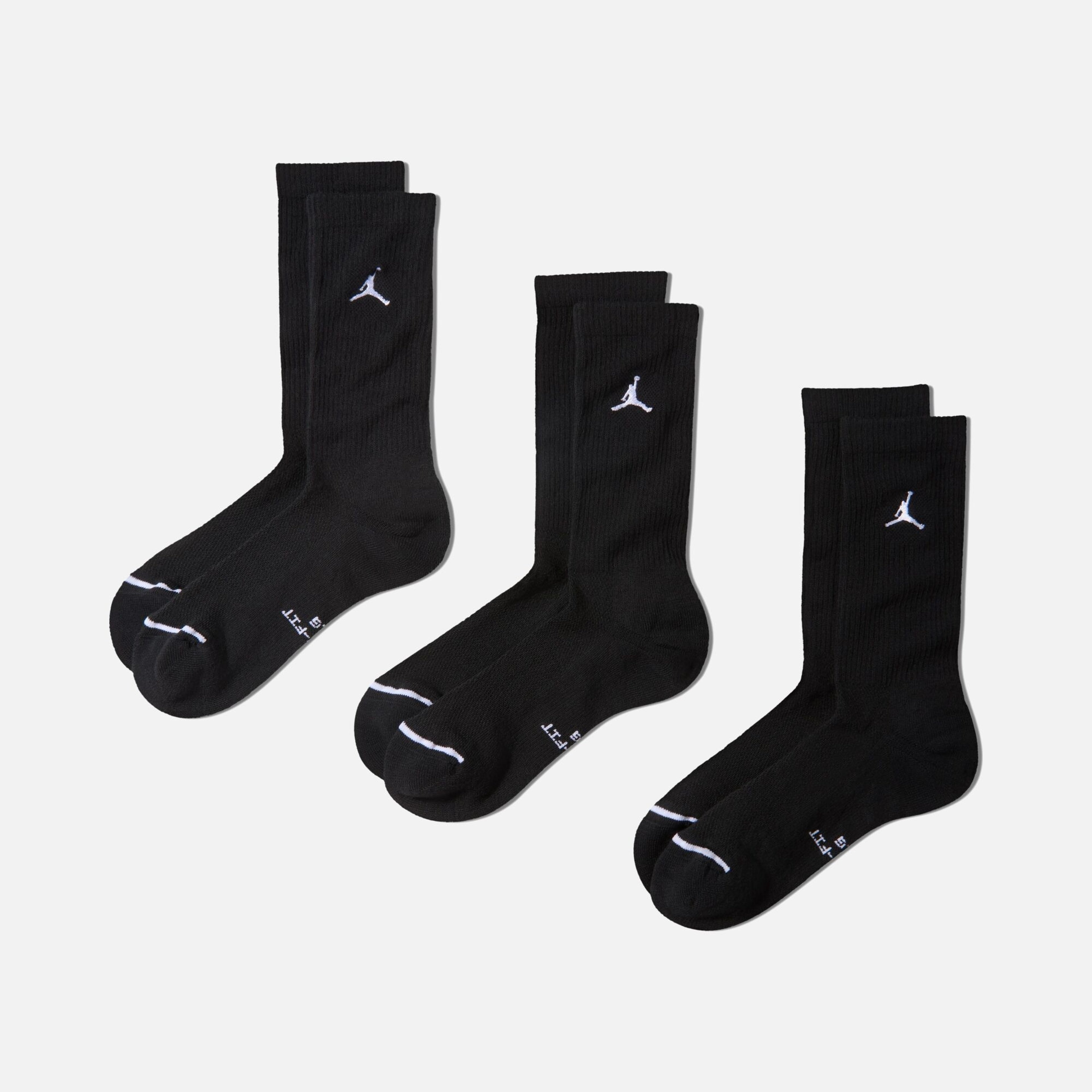 Nike Jordan 3 Pack Everyday Elevated Crew Erkek Çorap