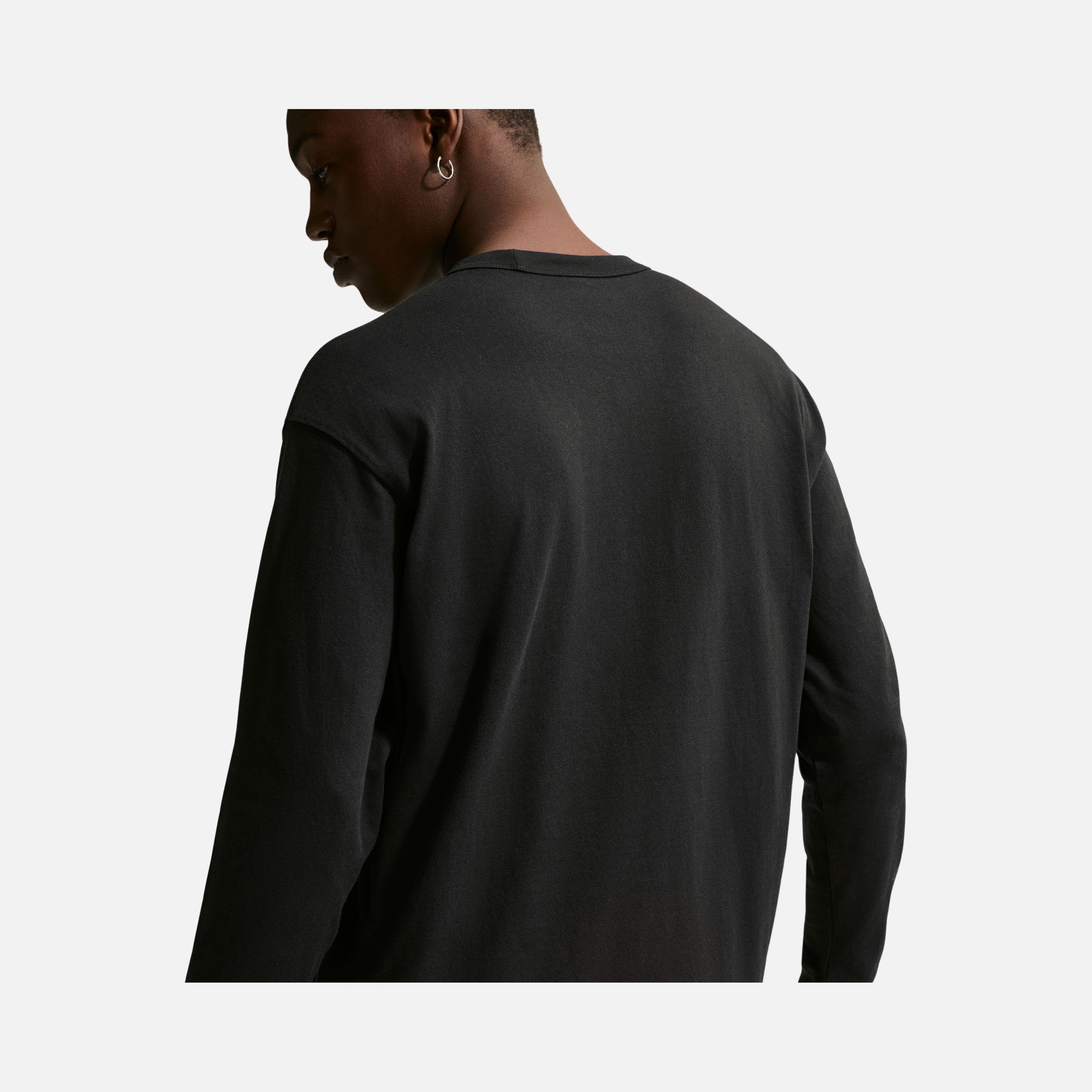 Nike Sportswear Loose Fit Long-Sleeve Premium Essentials Erkek Tişört