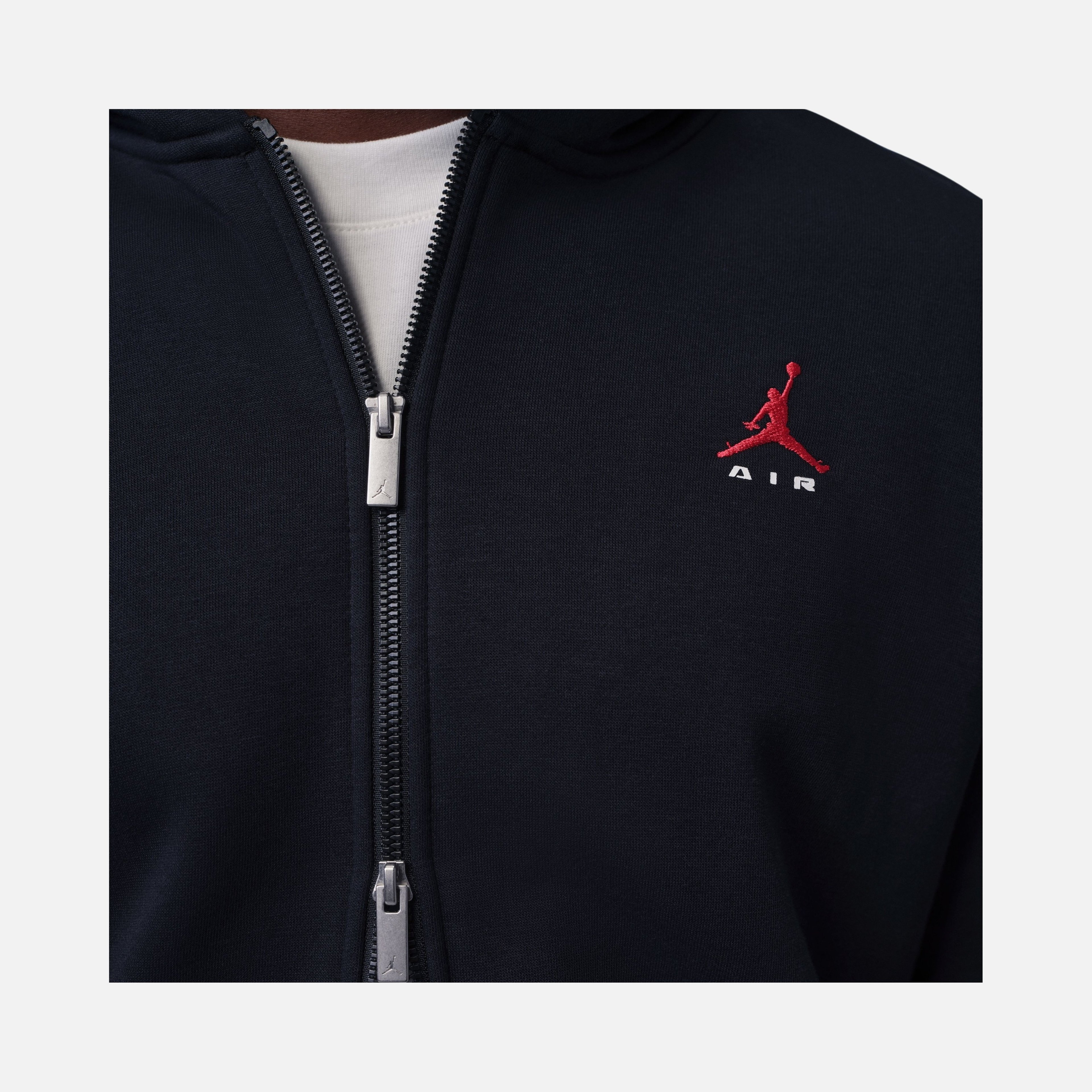 Nike Jordan Brooklyn Tam Boy Fermuarlı Erkek Kapüşonlu Ceket