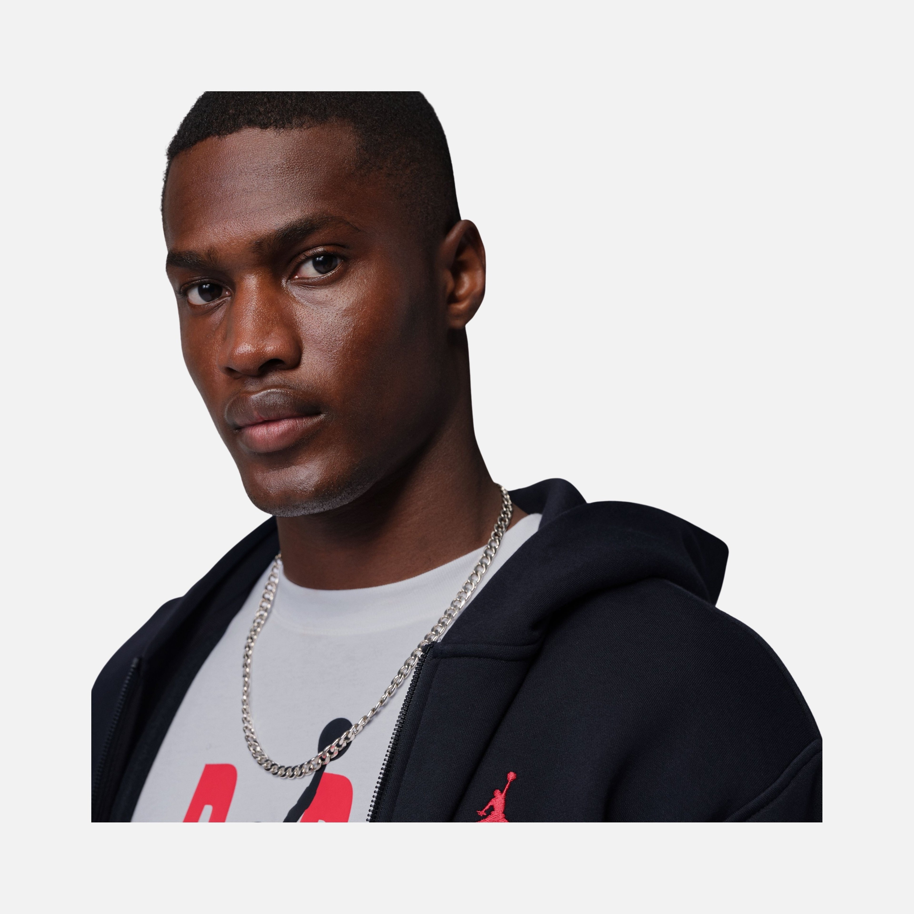 Nike Jordan Brooklyn Tam Boy Fermuarlı Erkek Kapüşonlu Ceket