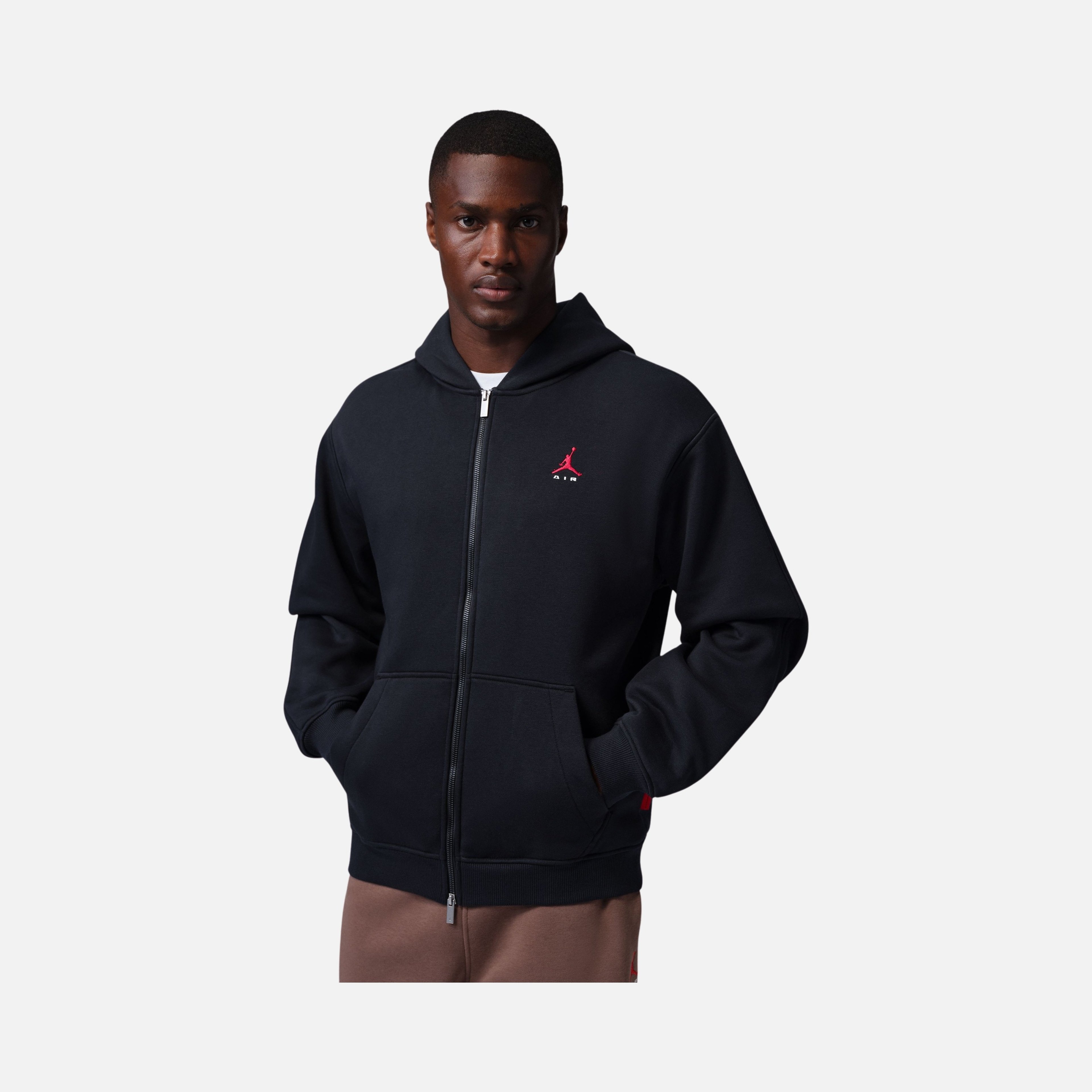 Nike Jordan Brooklyn Tam Boy Fermuarlı Erkek Kapüşonlu Ceket
