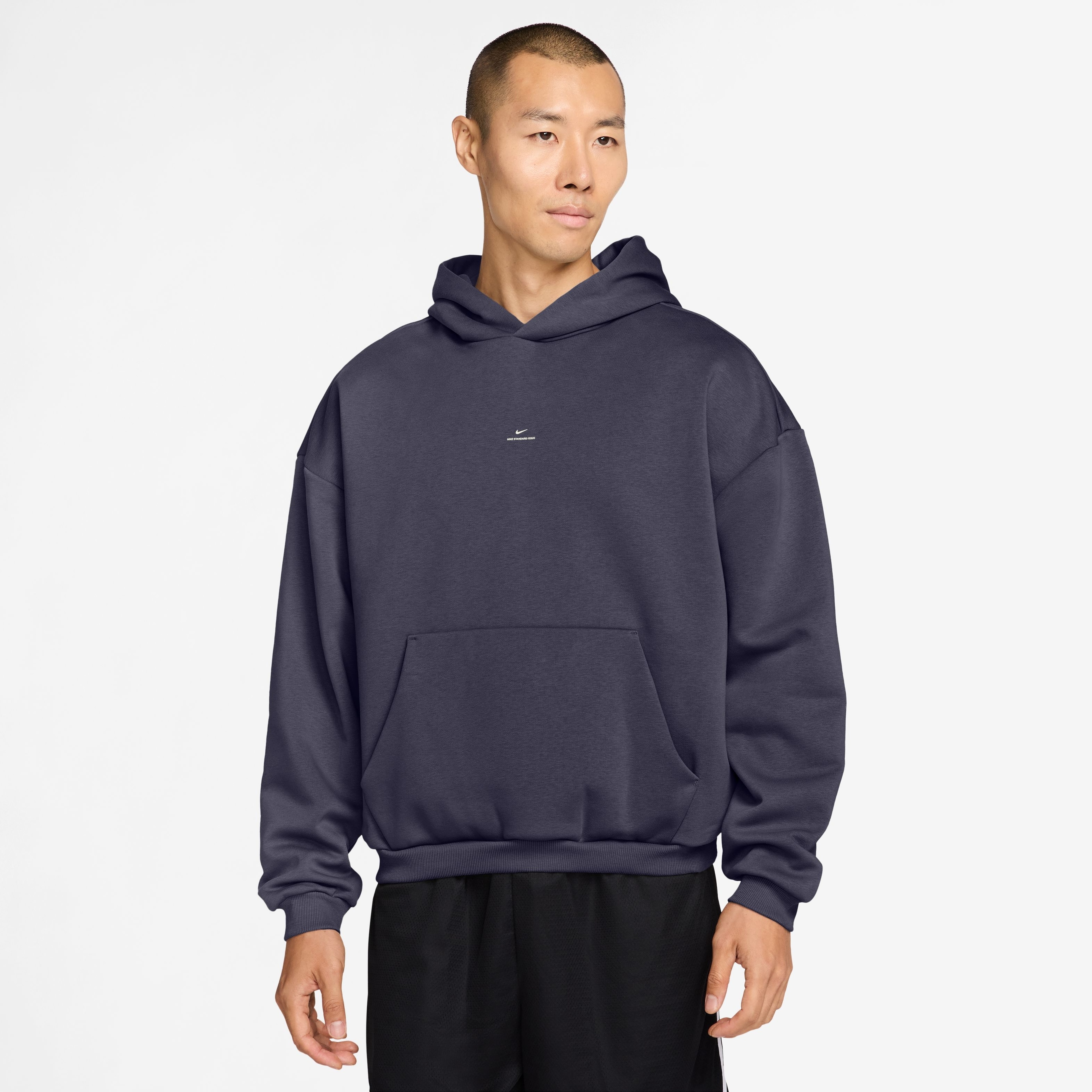 Nike Therma-FIT Standart Issue Brsh Pullover Erkek Sweatshirt