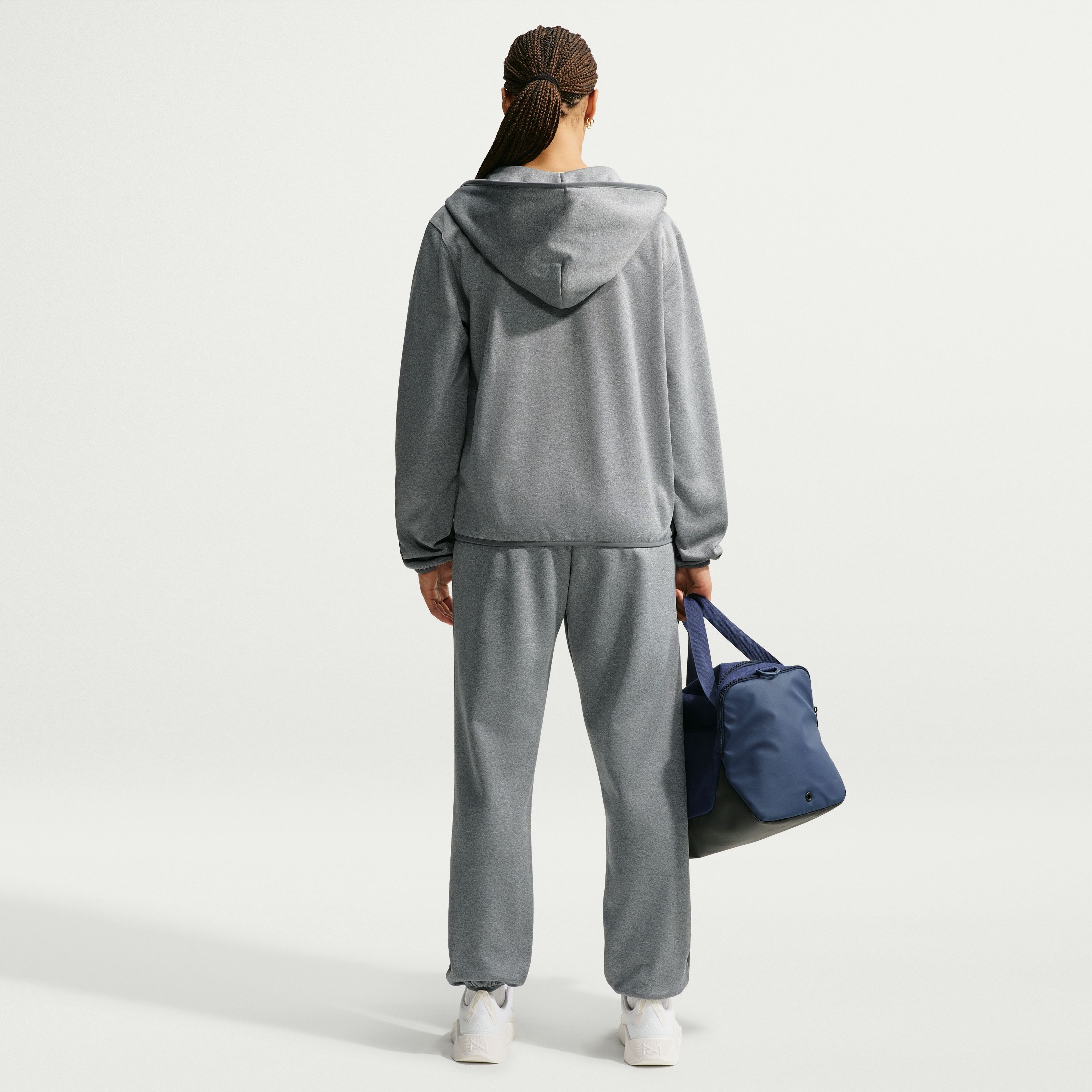Nike Studio Fleece Sport Mid-Rise Kadın Pantolon