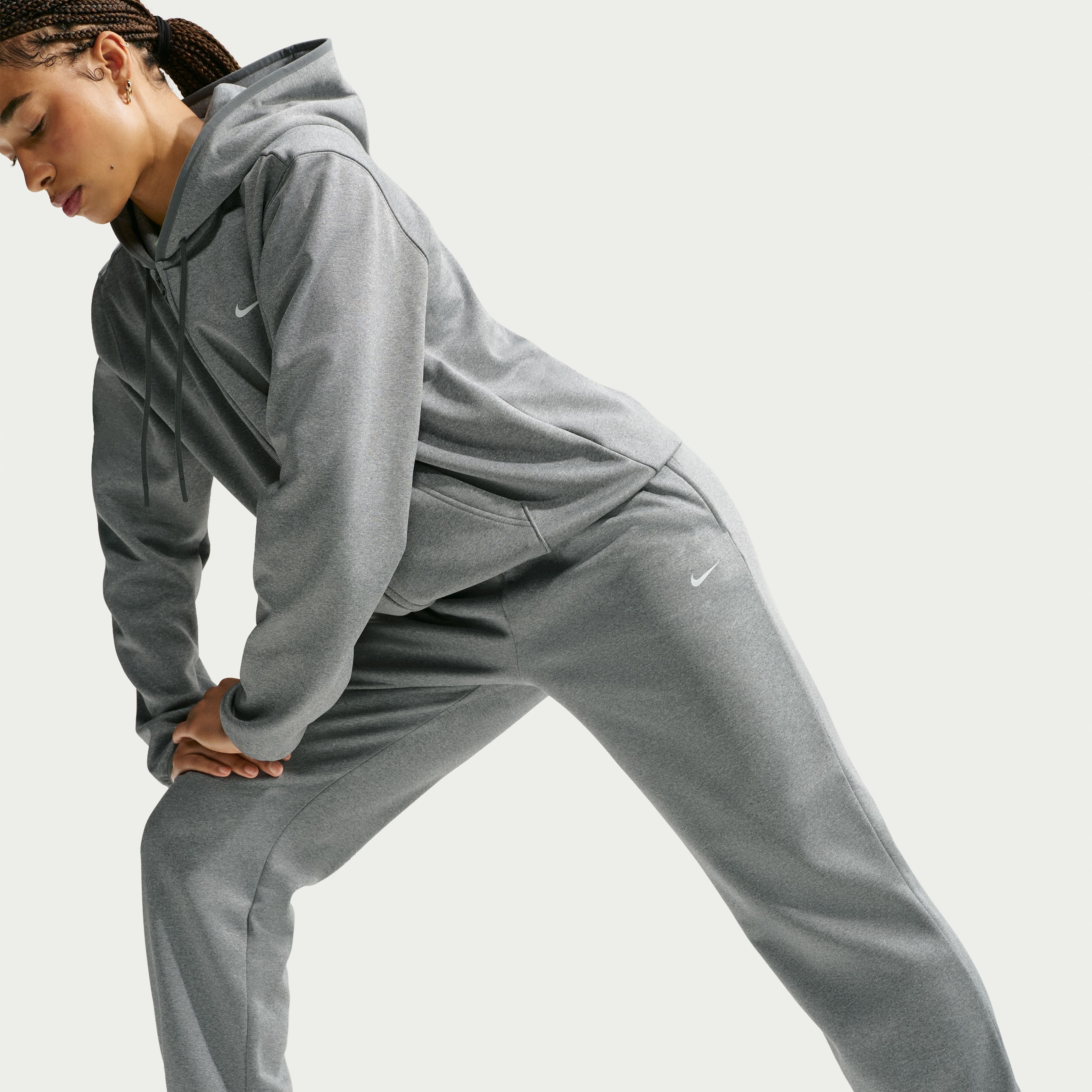 Nike Studio Fleece Sport Mid-Rise Kadın Pantolon