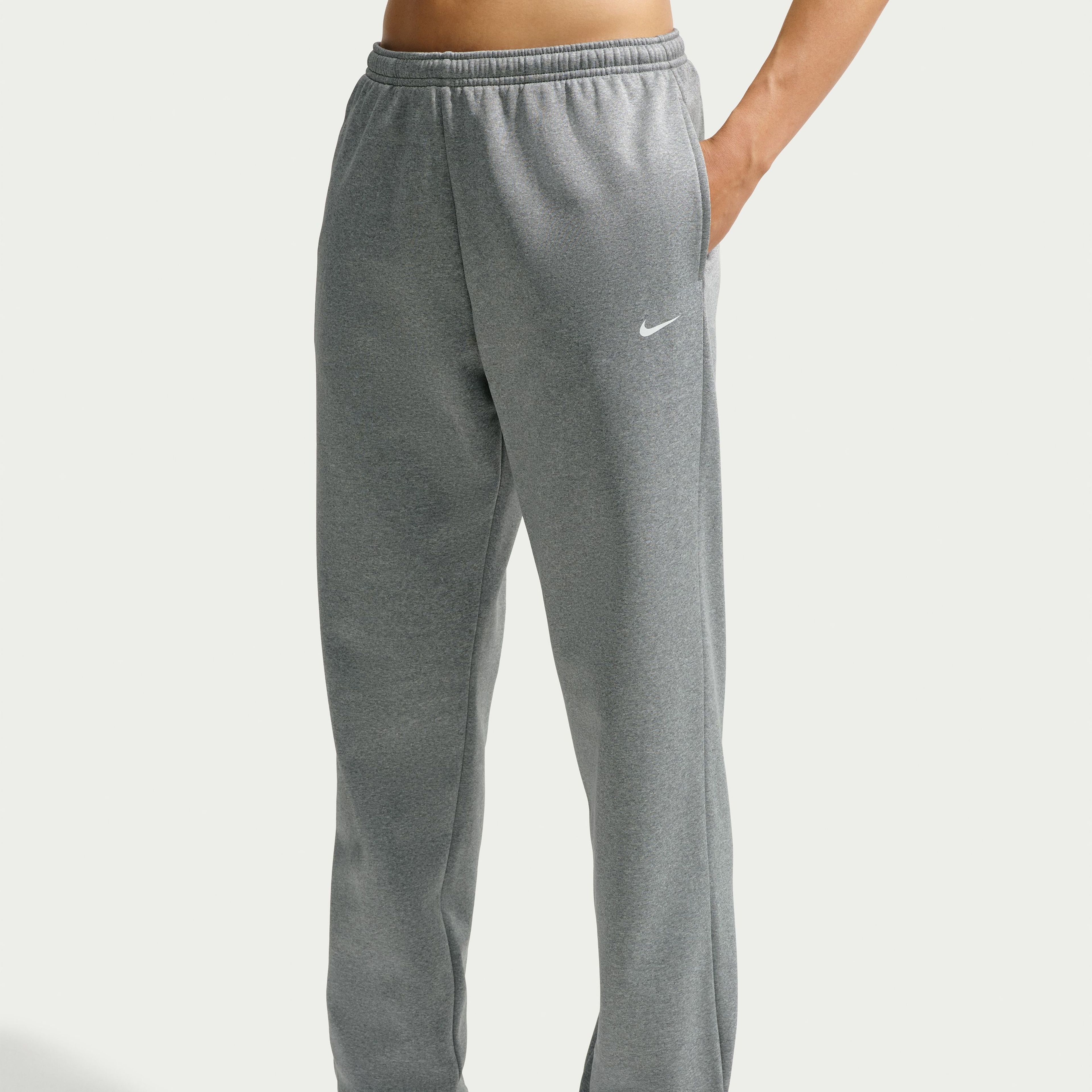 Nike Studio Fleece Sport Mid-Rise Kadın Pantolon