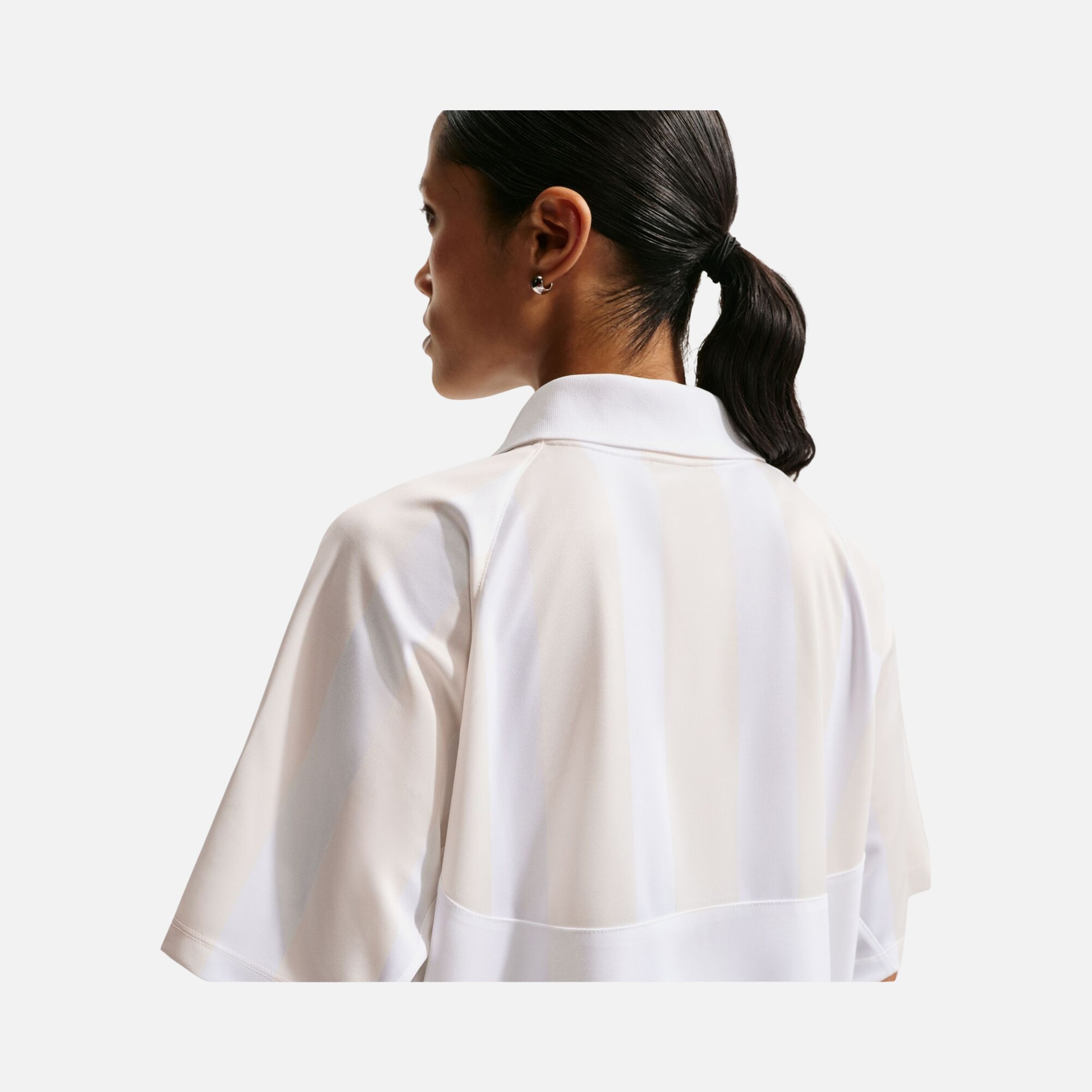 Nike Sportswear Street Oversize Çizgili Kadın Tişört