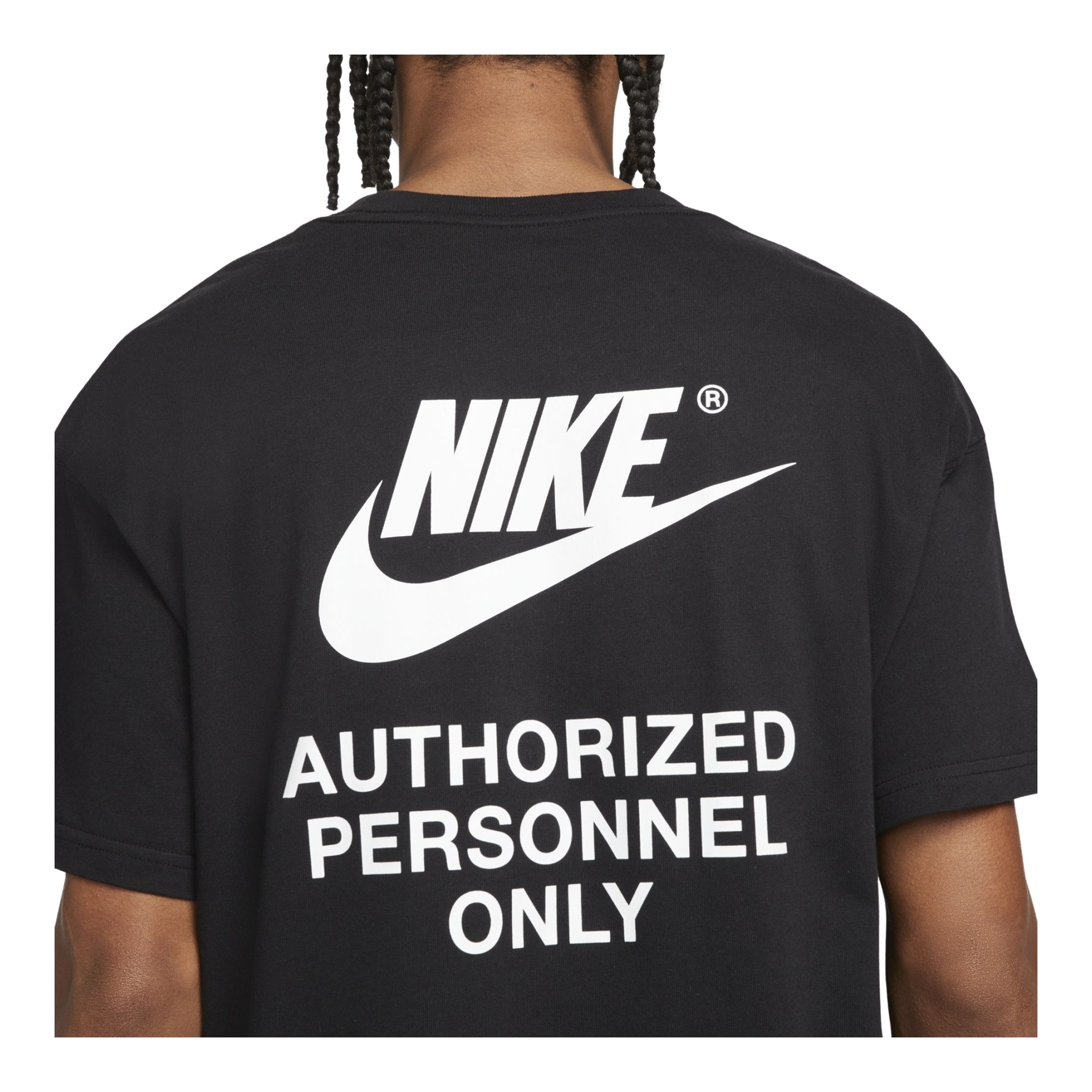 Nike Sportswear ''Authorized Personnel Only'' Graphic Short-Sleeve Erkek Tişört