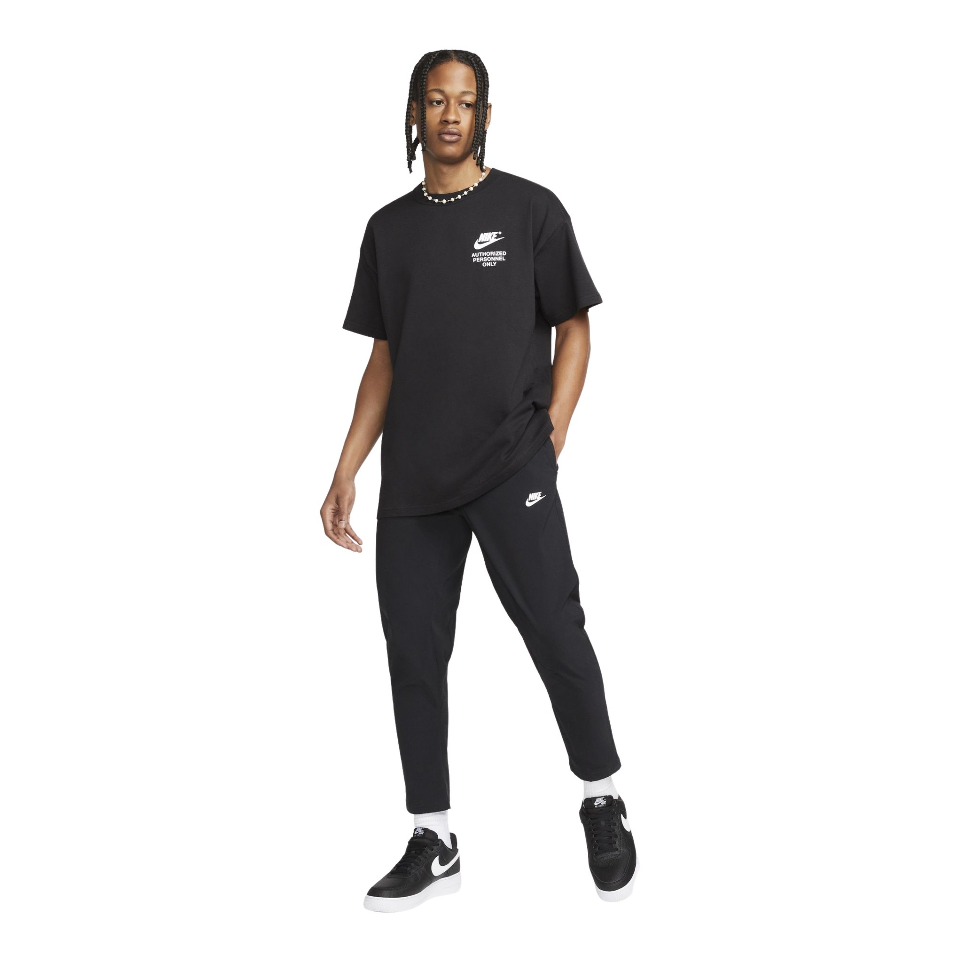 Nike Sportswear ''Authorized Personnel Only'' Graphic Short-Sleeve Erkek Tişört