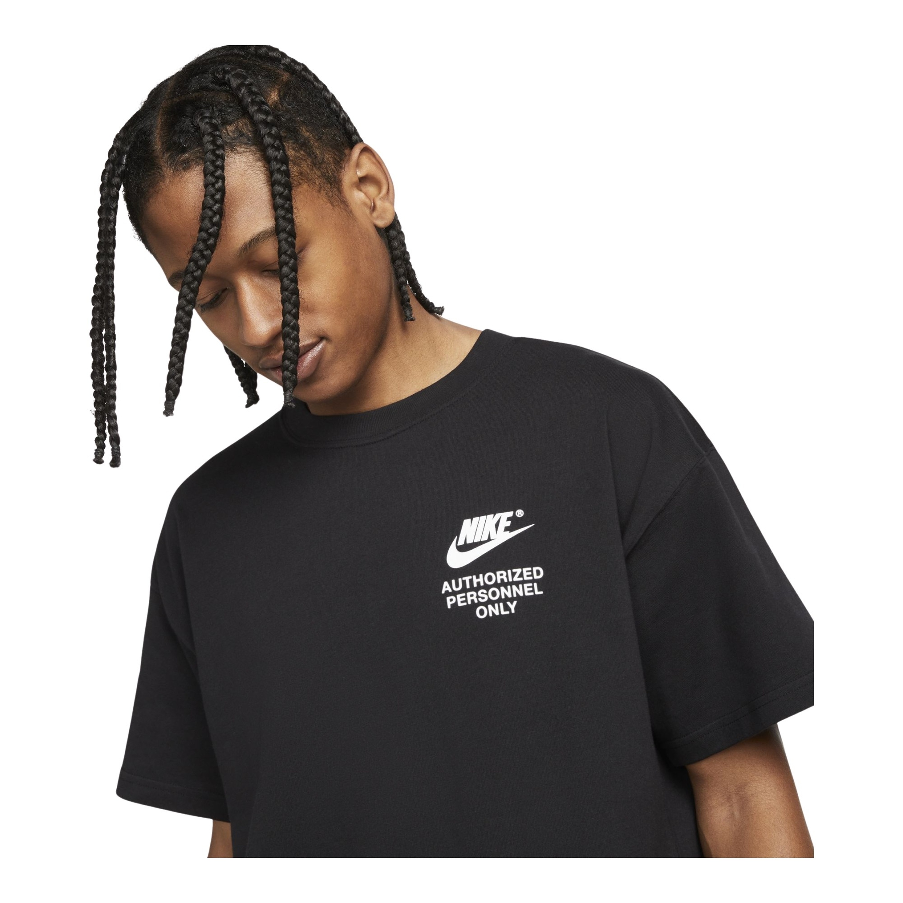 Nike Sportswear ''Authorized Personnel Only'' Graphic Short-Sleeve Erkek Tişört