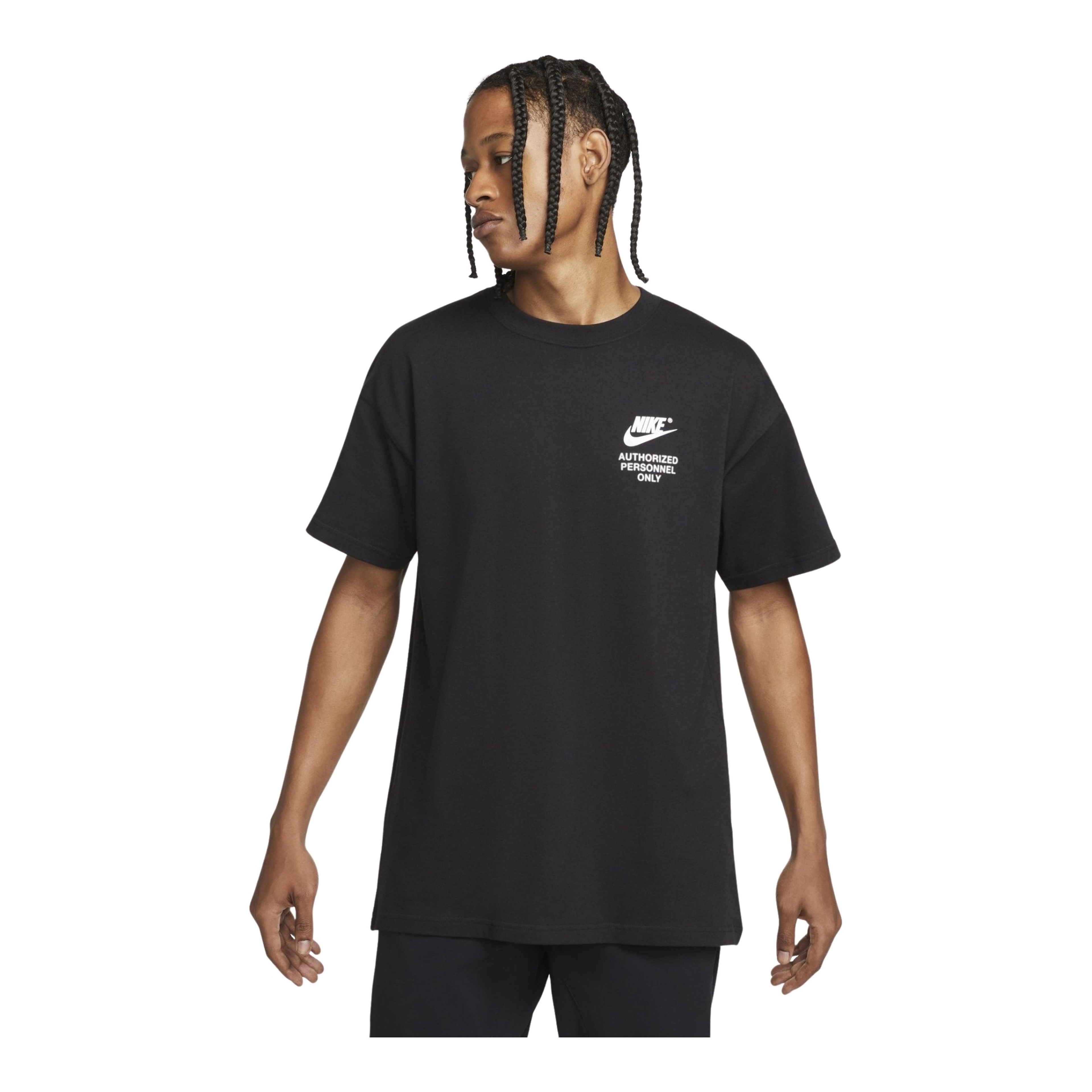 Nike Sportswear ''Authorized Personnel Only'' Graphic Short-Sleeve Erkek Tişört