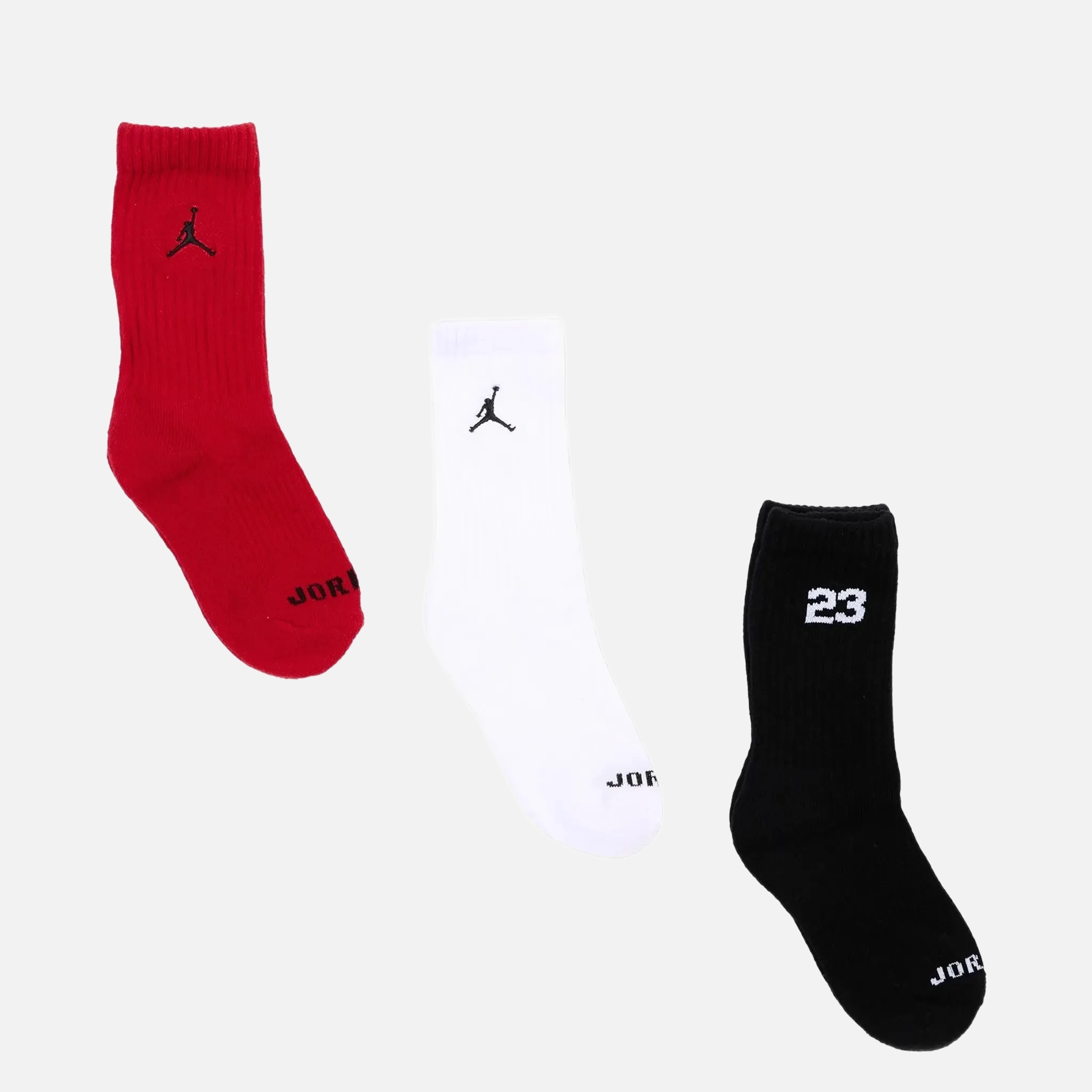 Nike Jordan Baseline Crew 3lü Çocuk Çorap