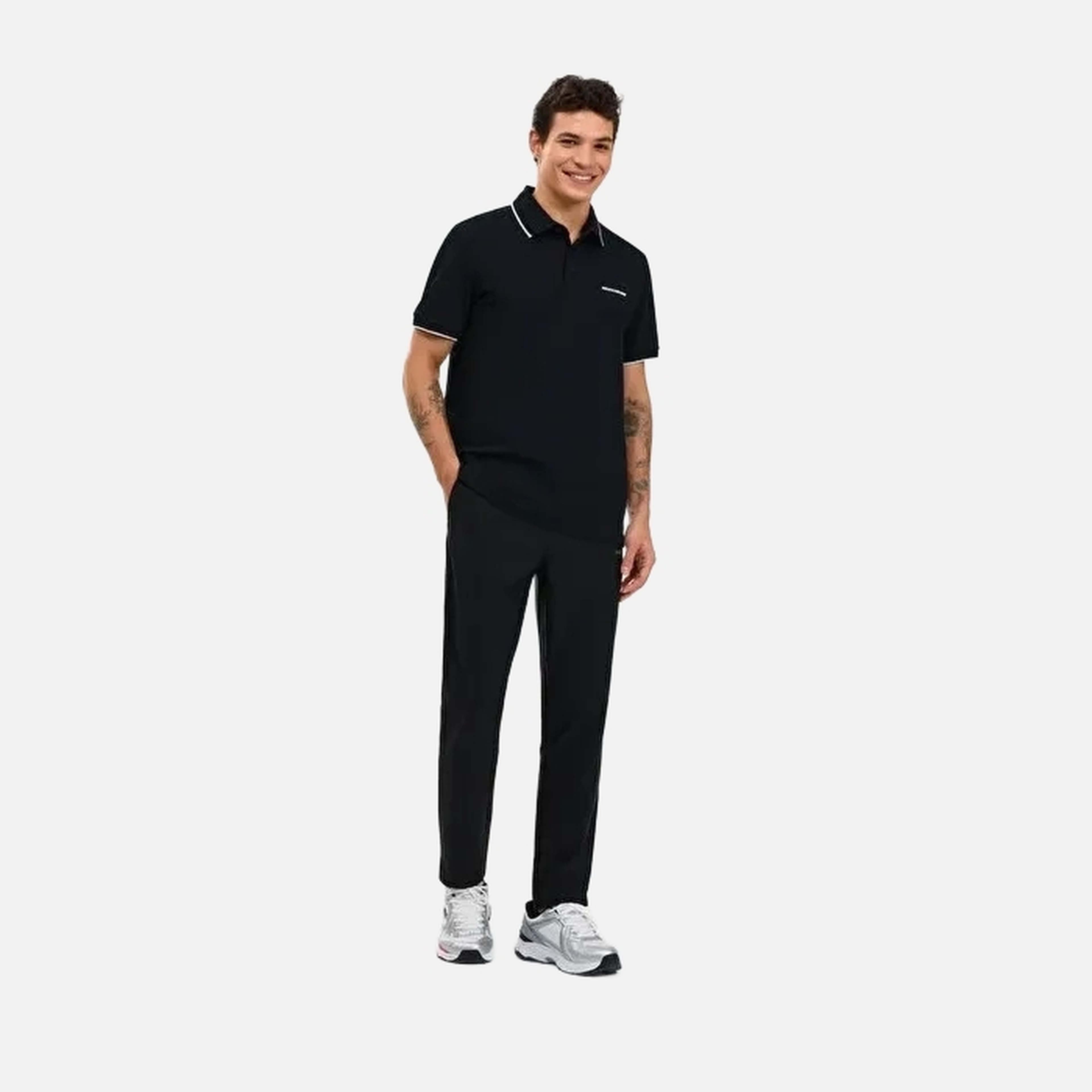 Skechers Piping Detail Polo Erkek Tişört