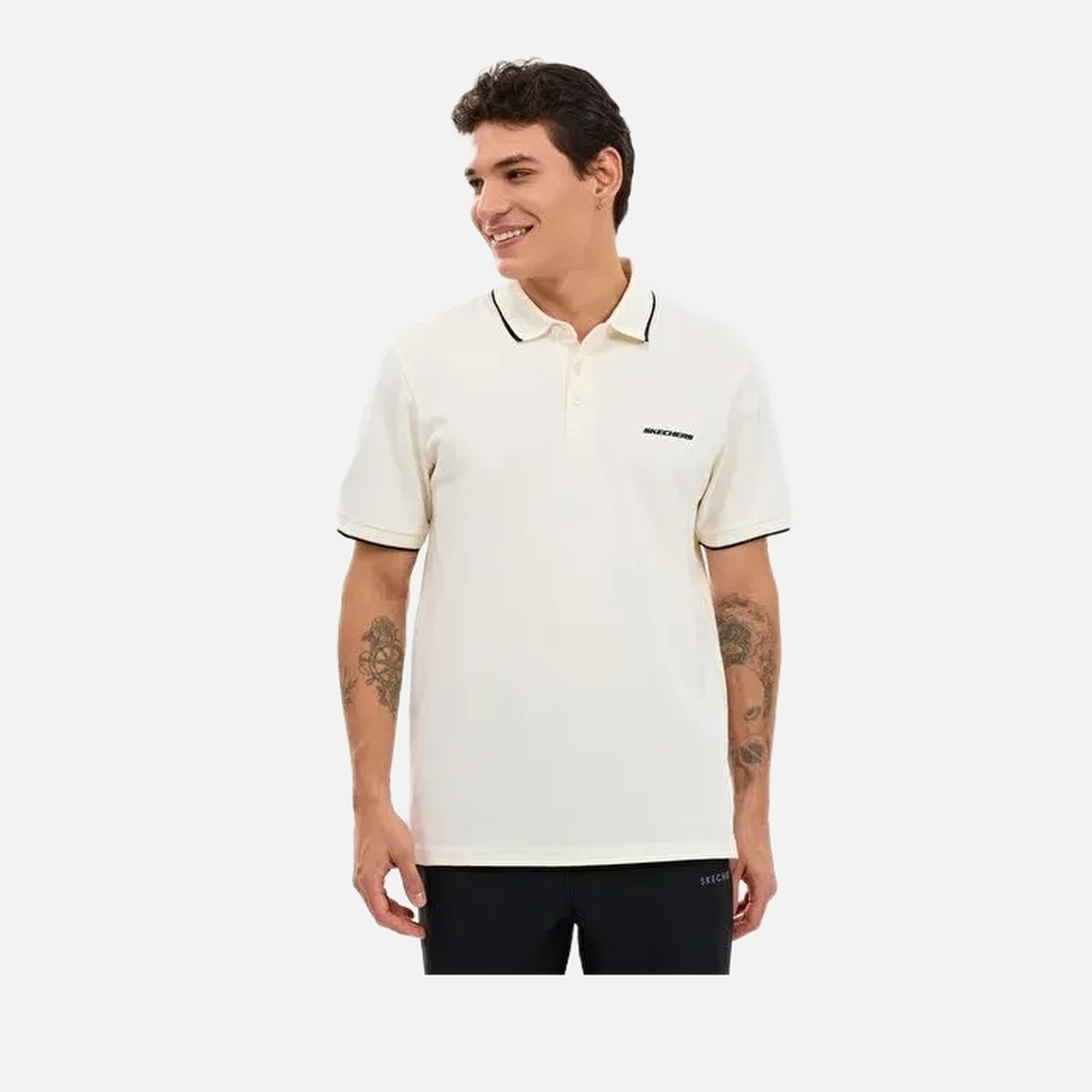 Skechers Piping Detail Polo Erkek Tişört