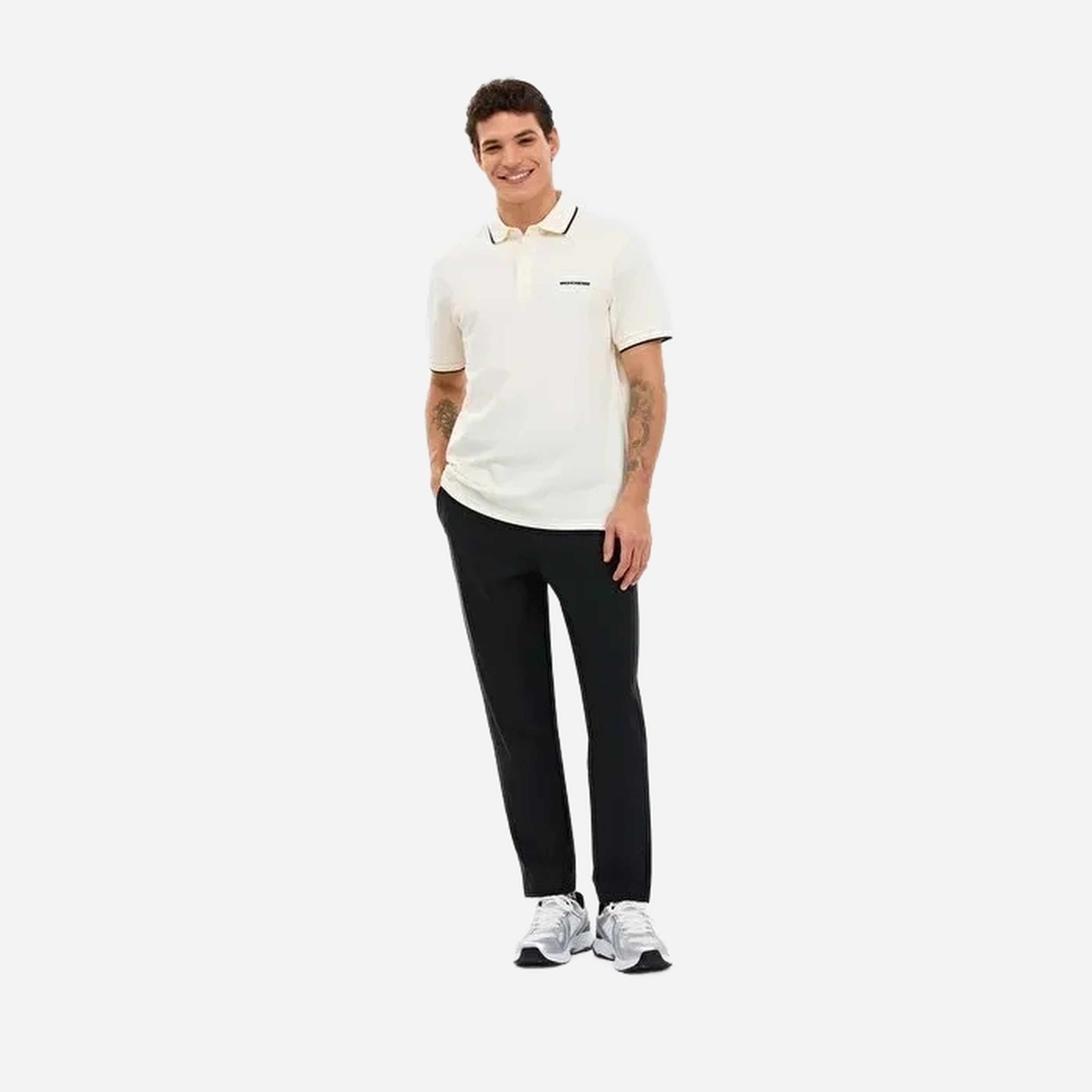 Skechers Piping Detail Polo Erkek Tişört