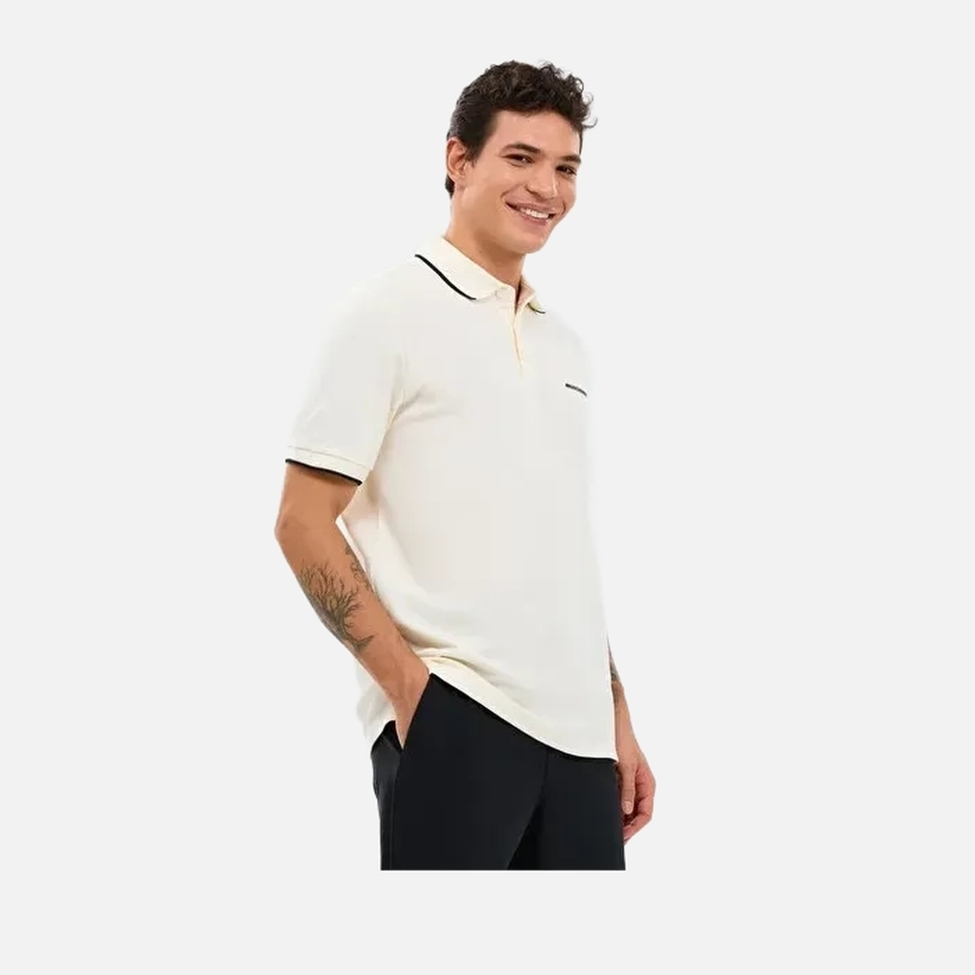 Skechers Piping Detail Polo Erkek Tişört