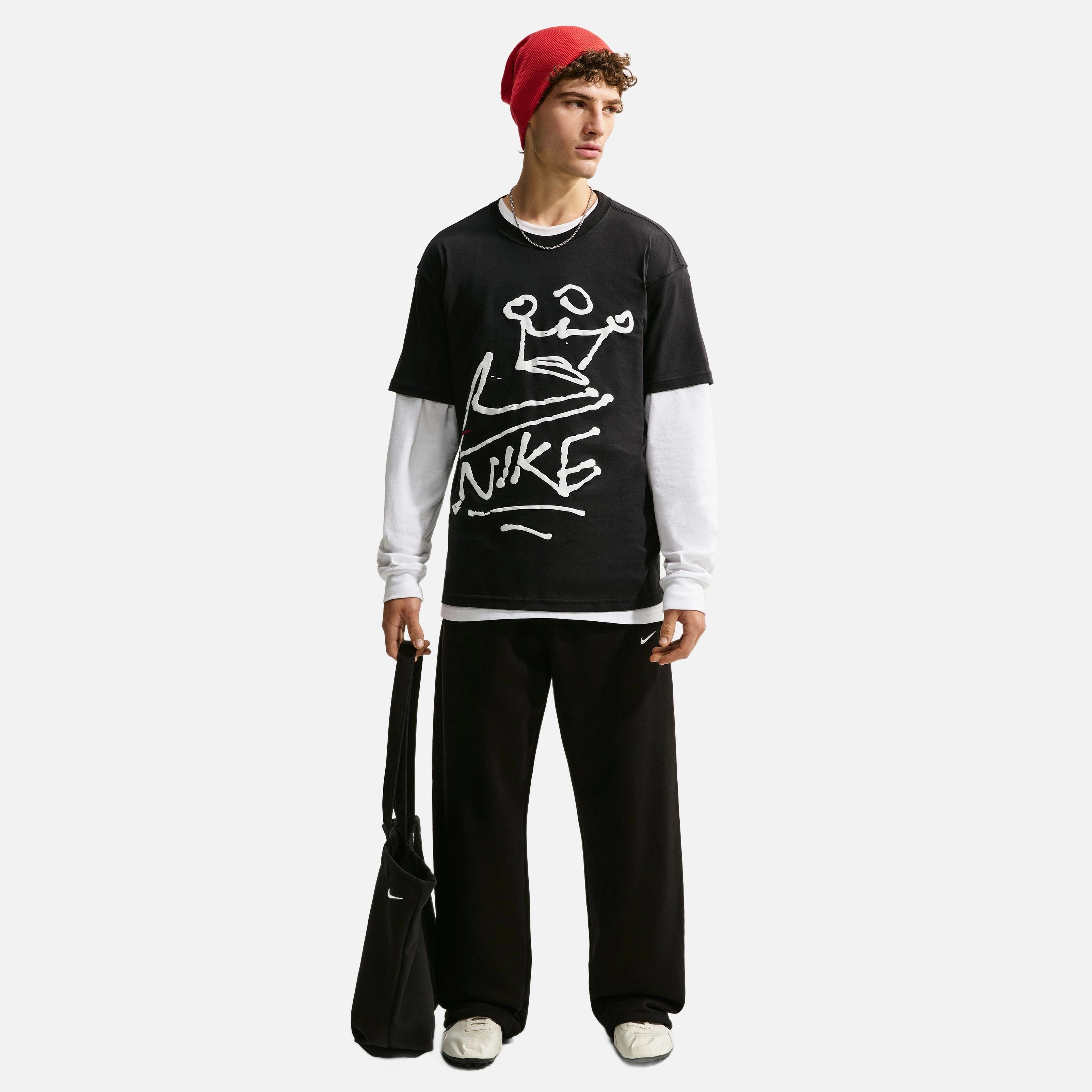 Nike Sportswear Loose Fit Crown Erkek Tişört