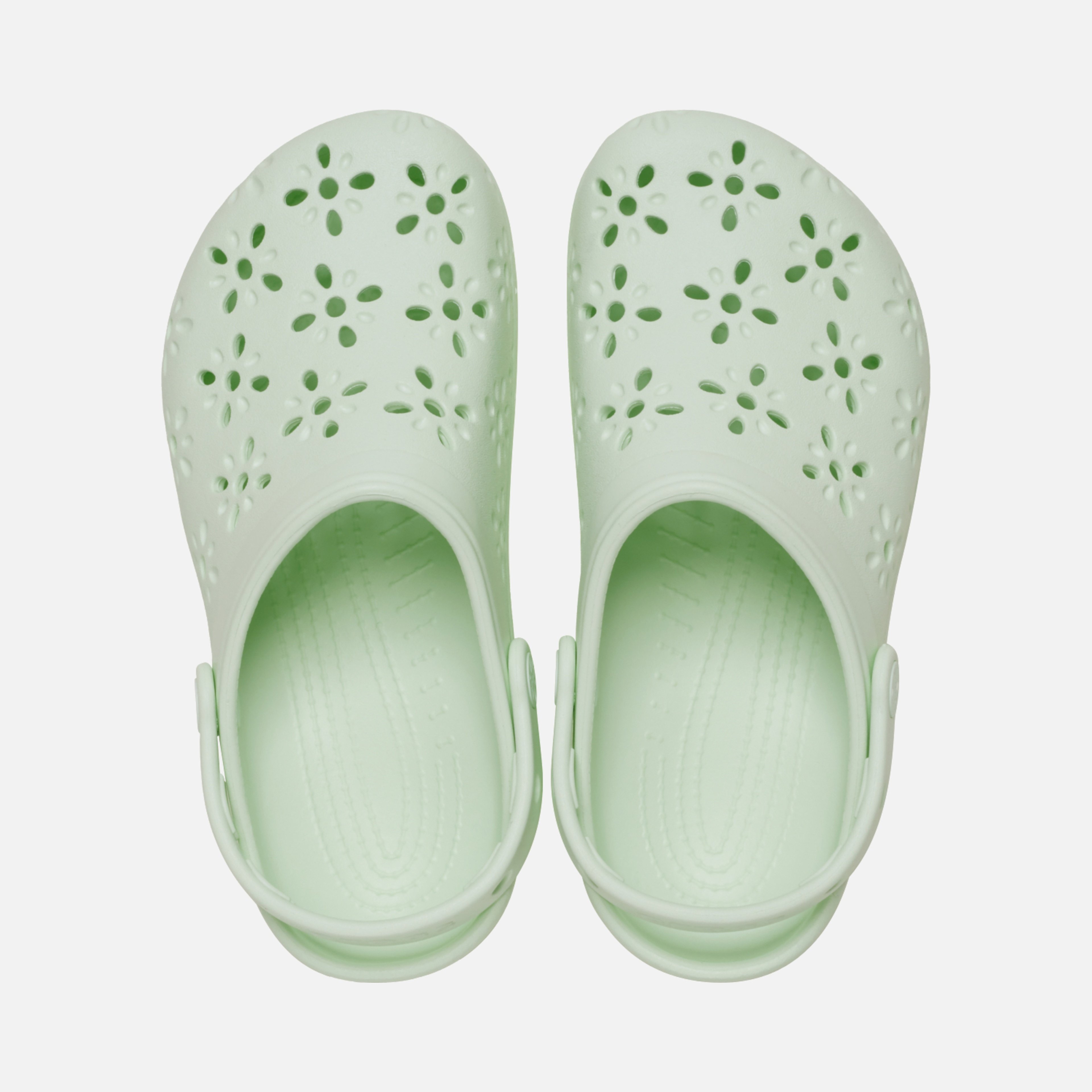 Crocs Classic Floral Cut Out Clog Terlik