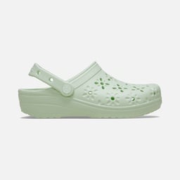Crocs Classic Floral Cut Out Clog Terlik