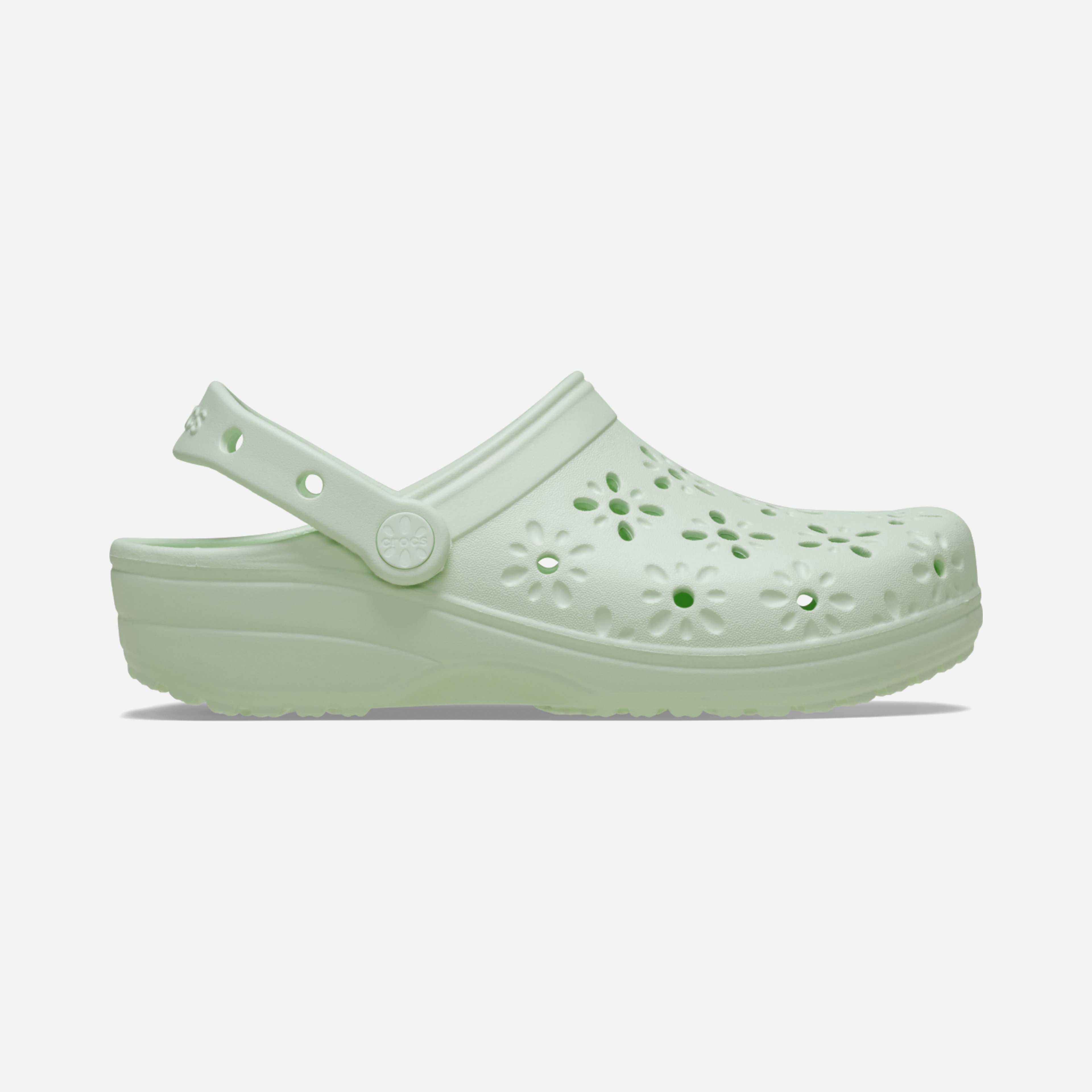 Crocs Classic Floral Cut Out Clog Terlik